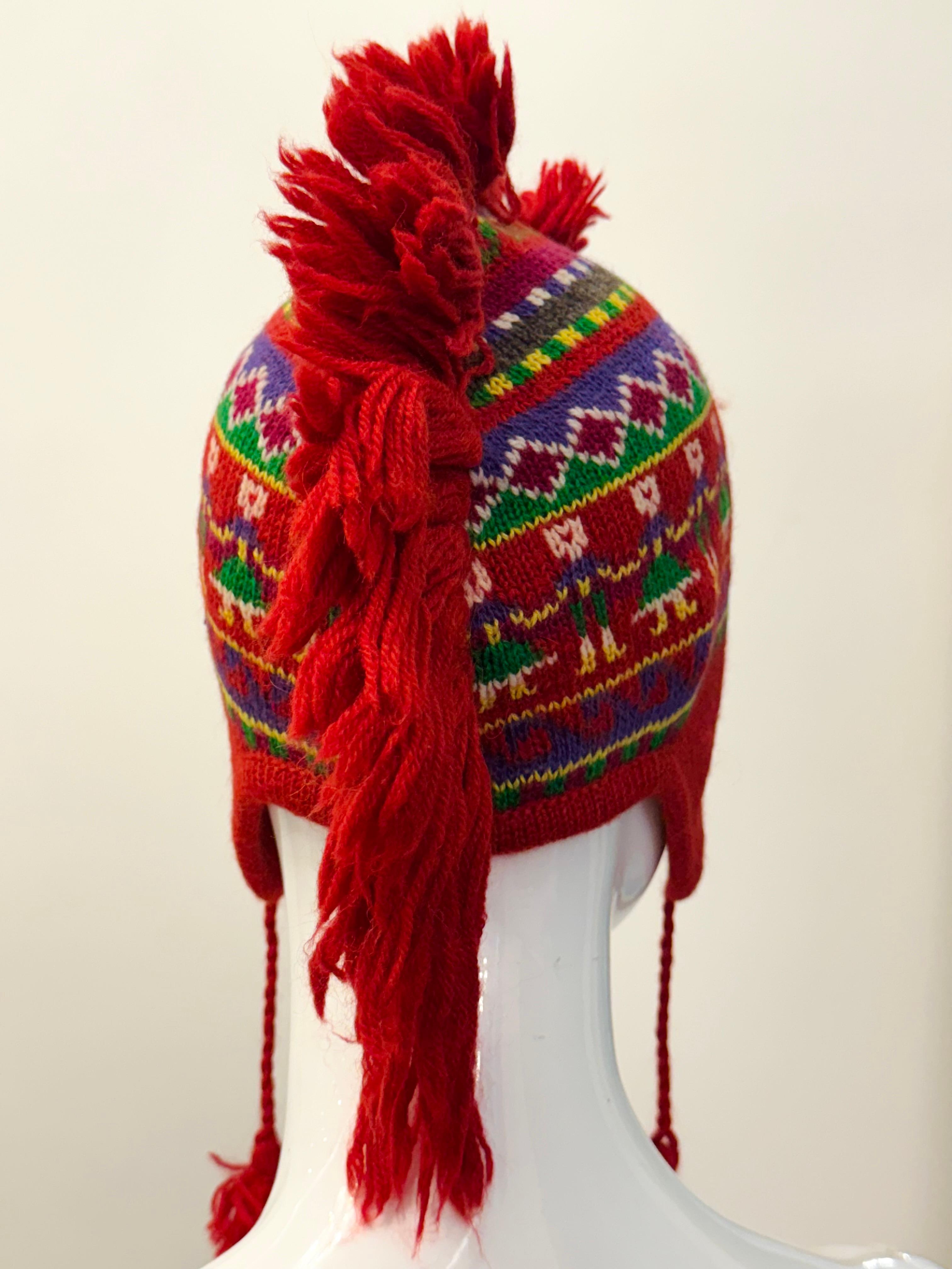 Christian Galliano for Christian Dior Rare A/I 2002 cappello a maglia 