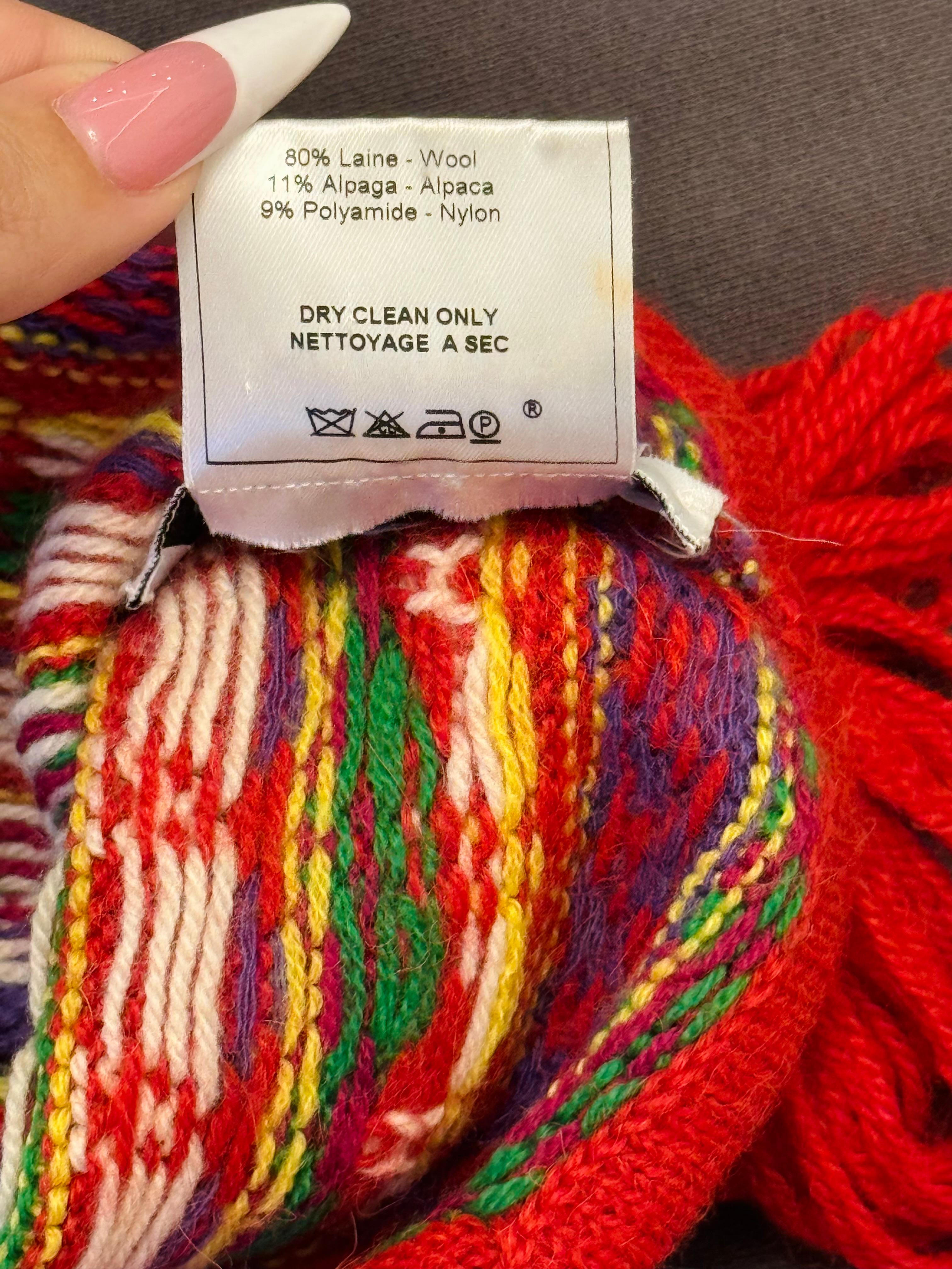 Christian Galliano for Christian Dior Rare A/I 2002 cappello a maglia 