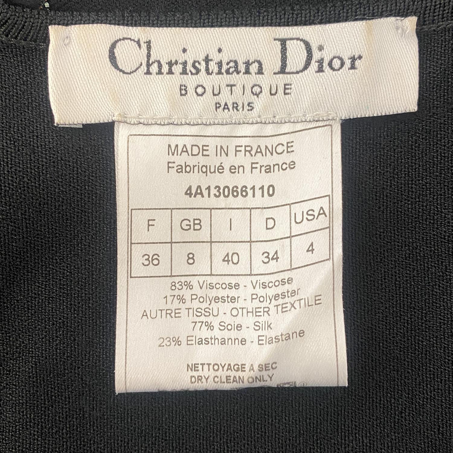 Christian Galliano for Christian Dior Rare Primavera Estate 2004 Vestito floreale e in pizzo in vendita 6