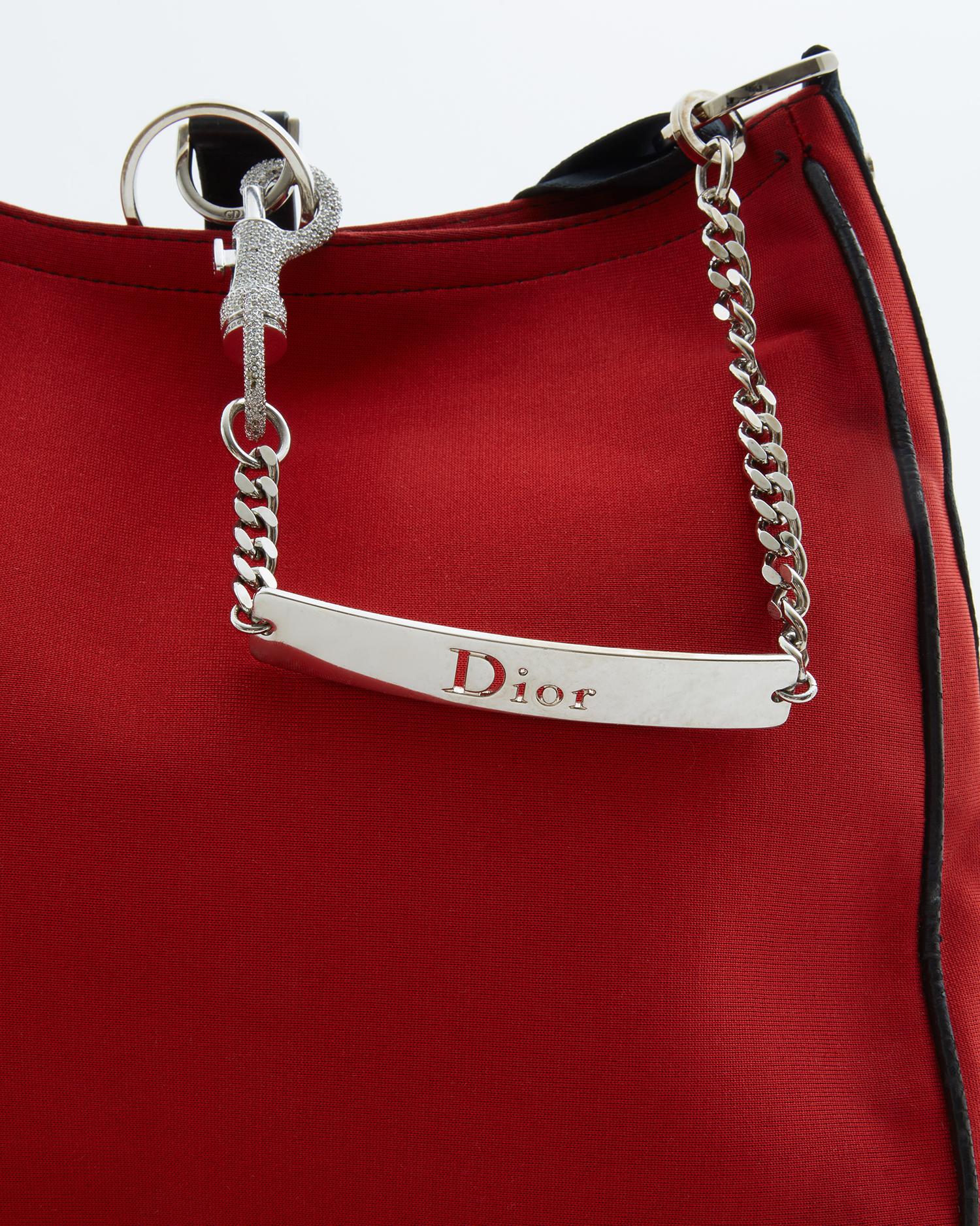 Women's Christian Dior by John Galliano red 
