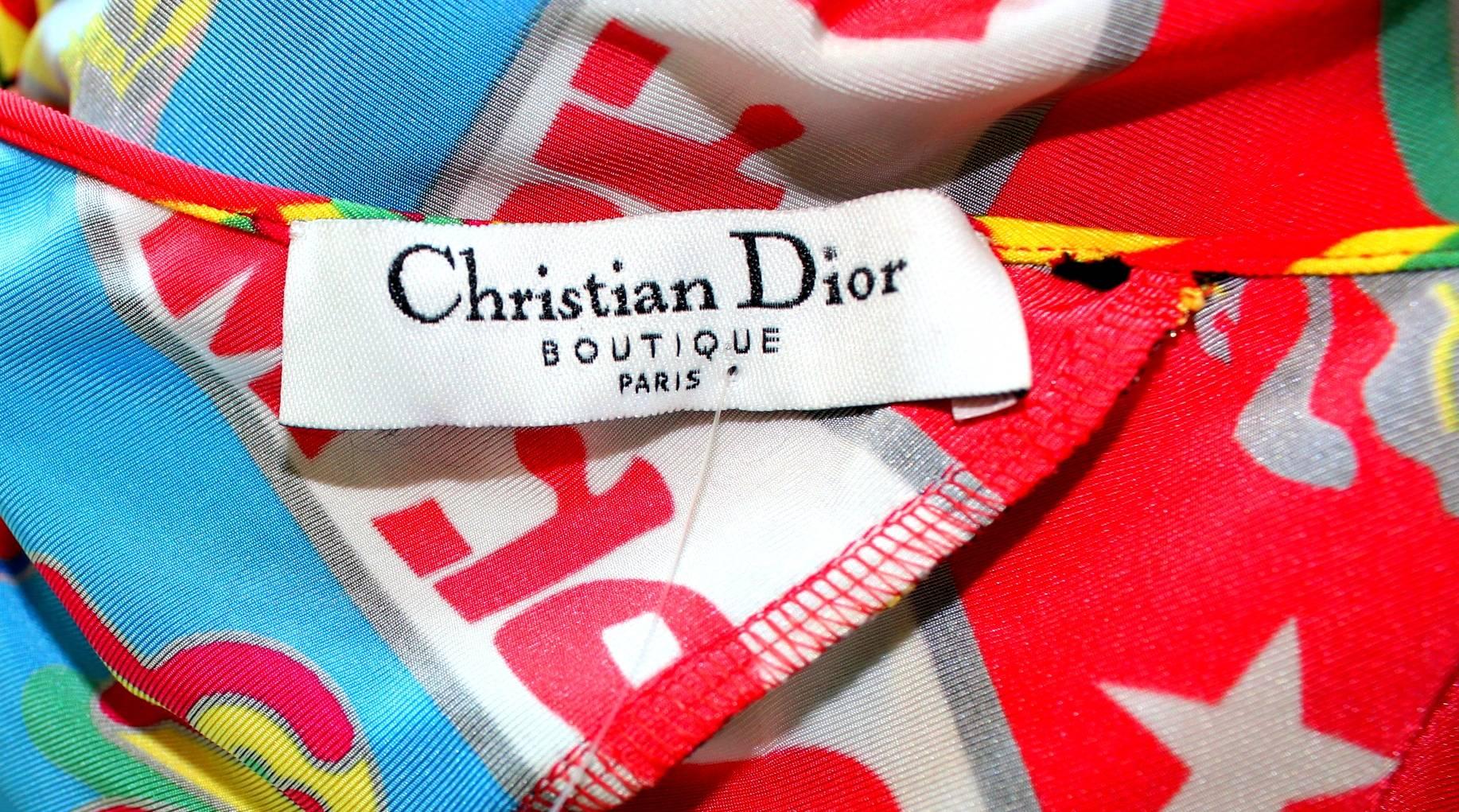 Christian Dior by John Galliano Reggae Rastafari Marley Print Neckholder Dress In New Condition In Switzerland, CH