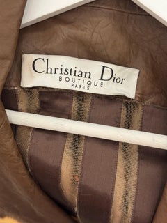 Christian Dior by John Galliano Resort 2007 mink fur lace lambskin jacket