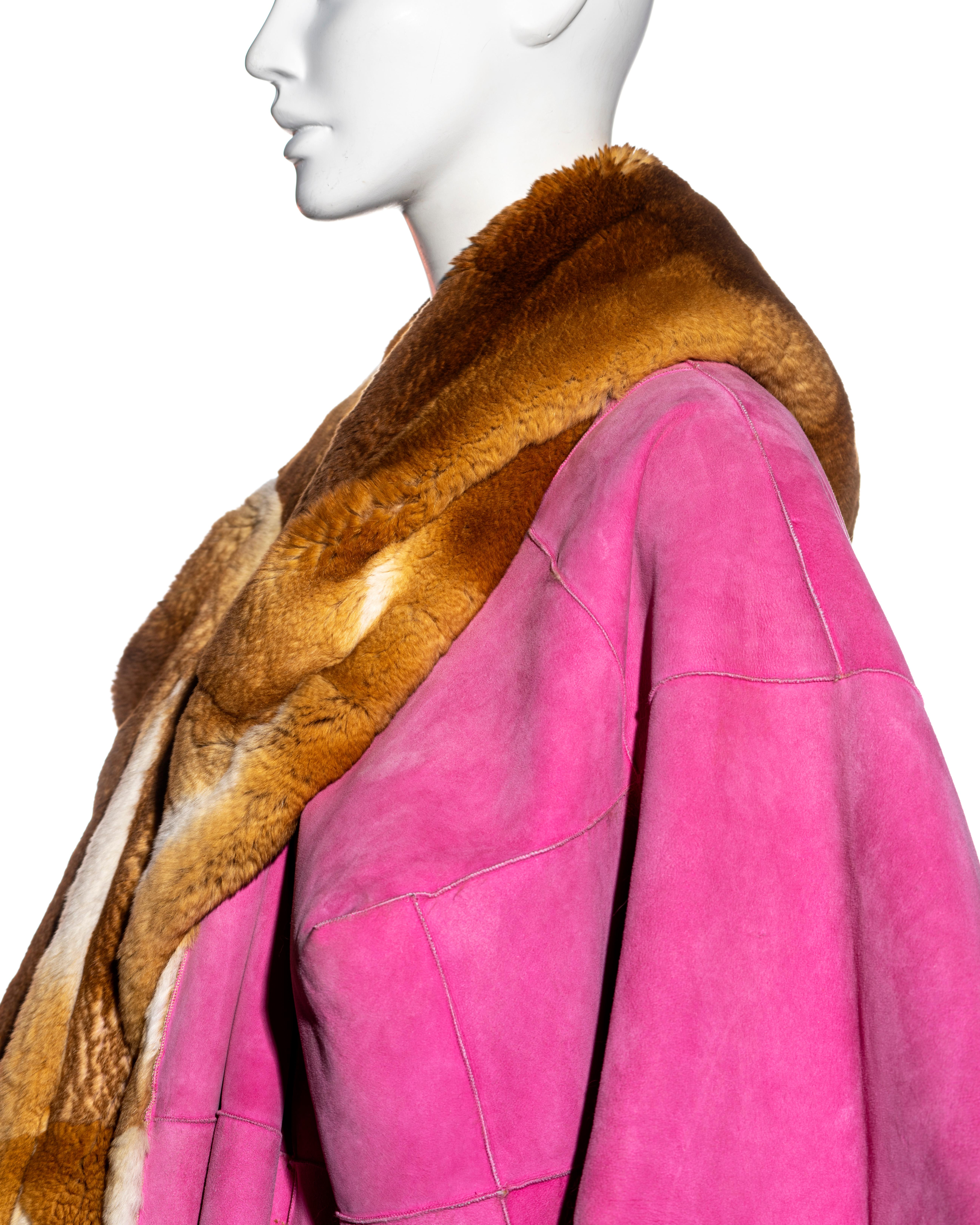 Christian Dior by John Galliano reversible oversized fur jacket, fw 2003 4