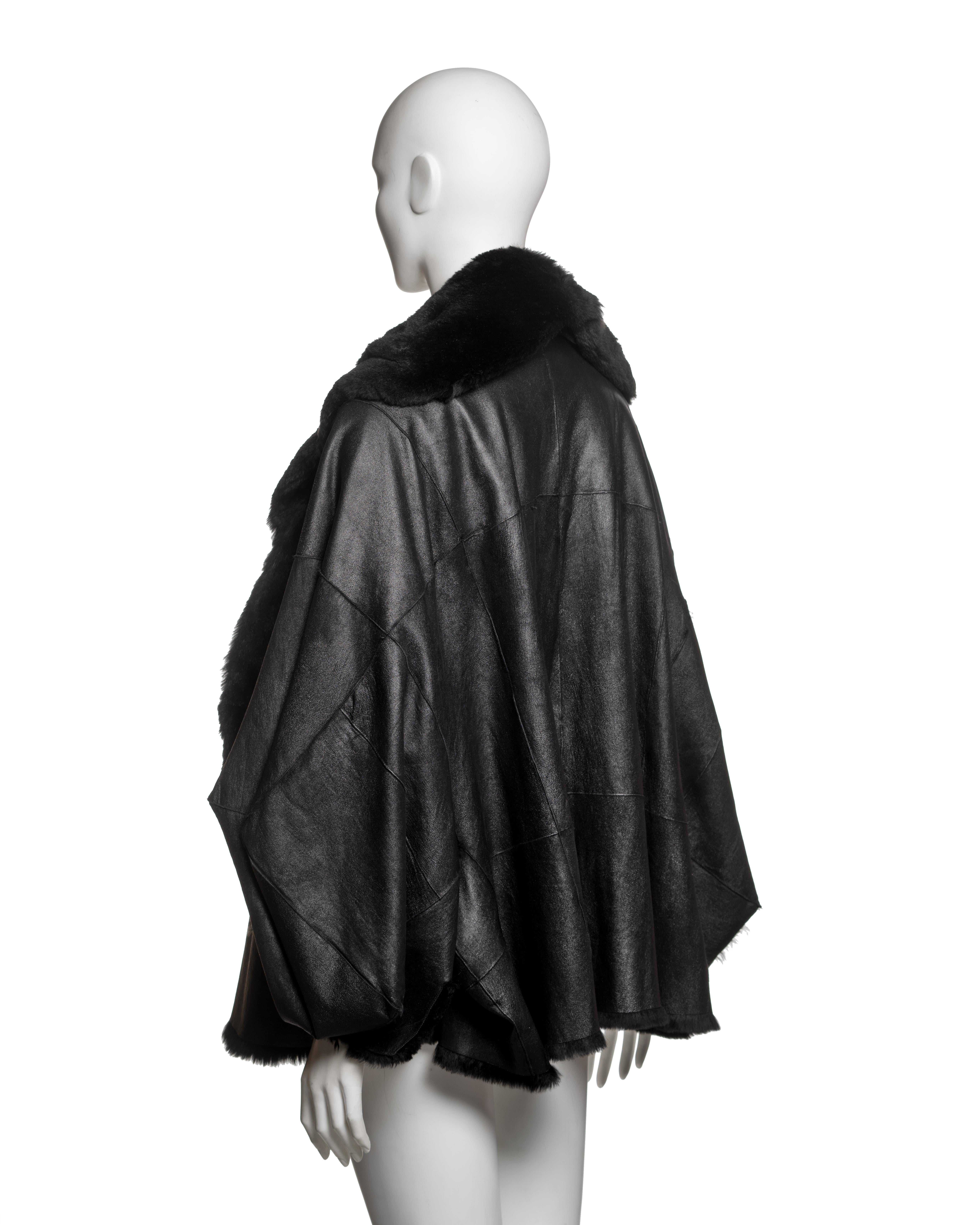 Christian Dior by John Galliano Reversible Patchwork Fur Coat, FW 2003 For Sale 6