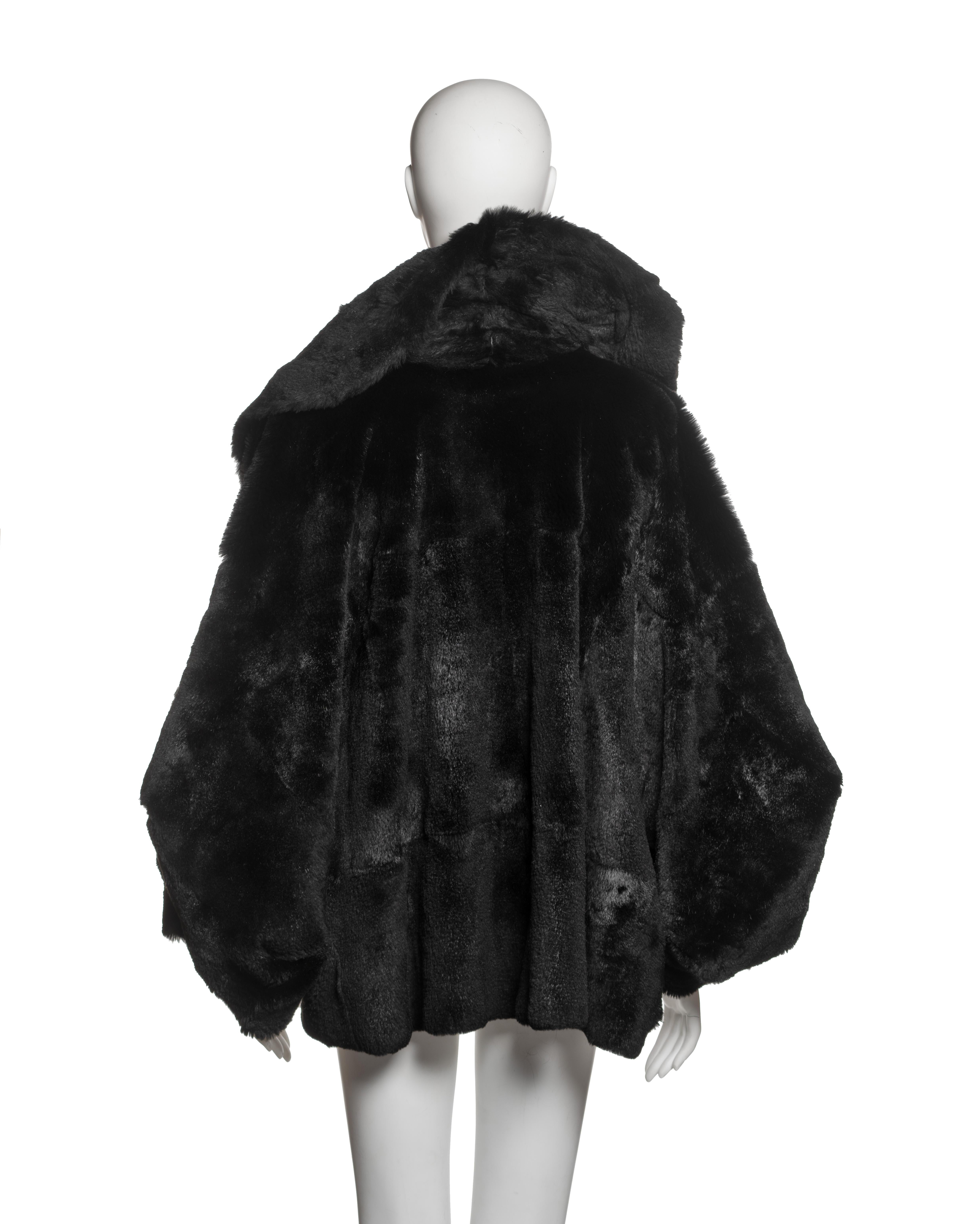 Christian Dior by John Galliano Reversible Patchwork Fur Coat, FW 2003 For Sale 9