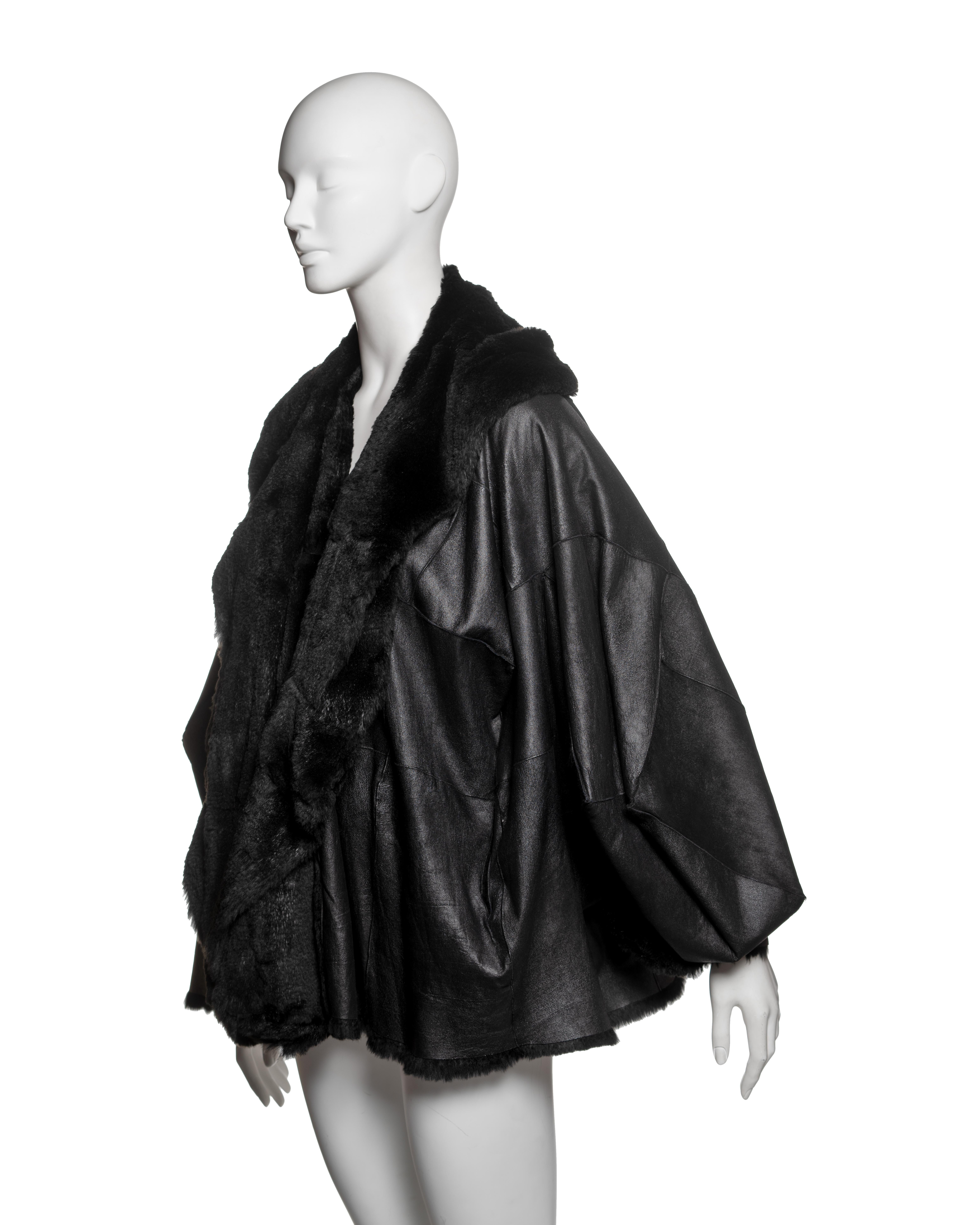 Christian Dior by John Galliano Reversible Patchwork Fur Coat, FW 2003 In Excellent Condition For Sale In London, GB