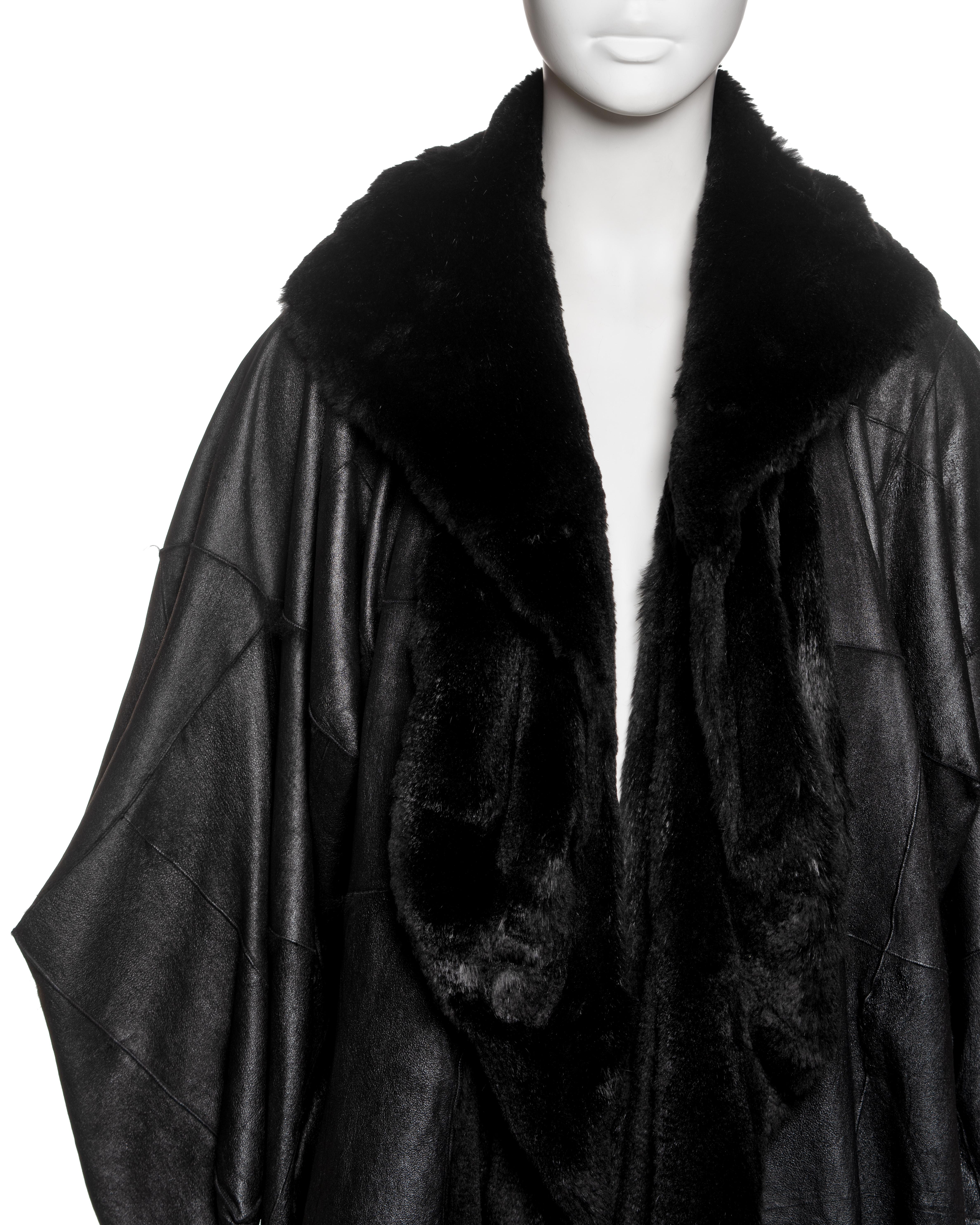 Women's Christian Dior by John Galliano Reversible Patchwork Fur Coat, FW 2003 For Sale
