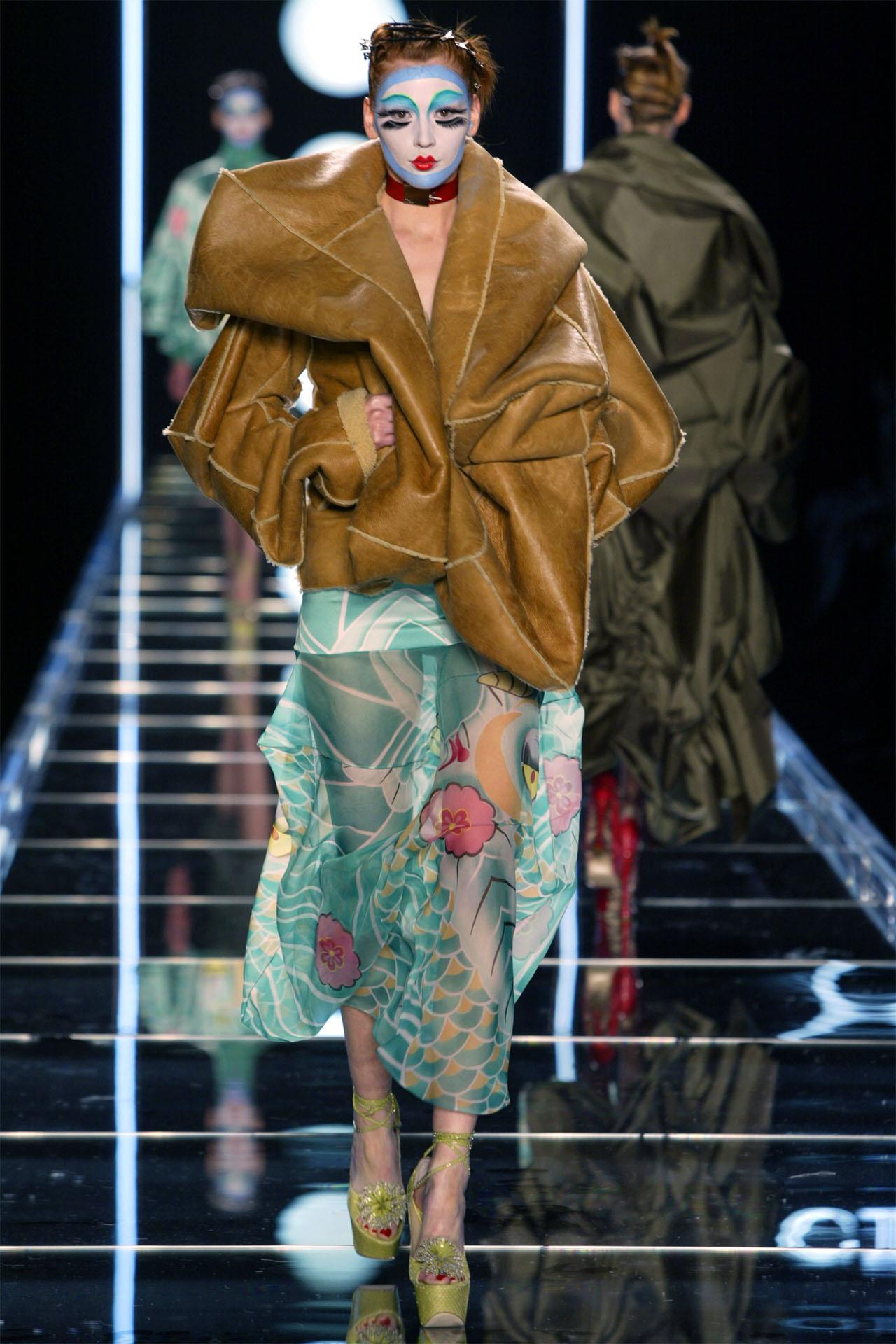 Christian Dior by John Galliano Reversible Patchwork Fur Coat, FW 2003 For Sale 1