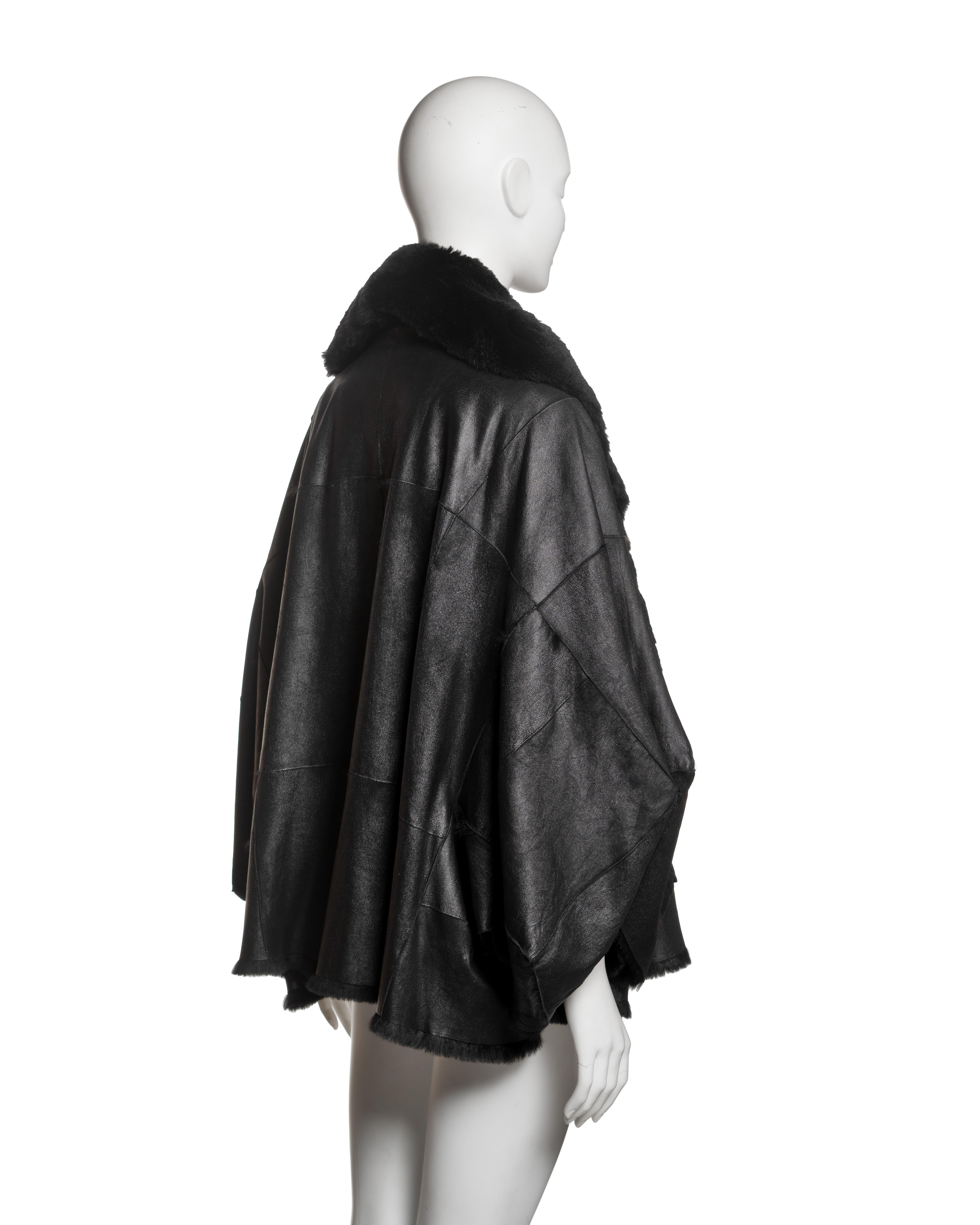 Christian Dior by John Galliano Reversible Patchwork Fur Coat, FW 2003 For Sale 4