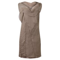 Christian Dior by John Galliano Runway Cruise Collection 2007 Silk Pleated Dress