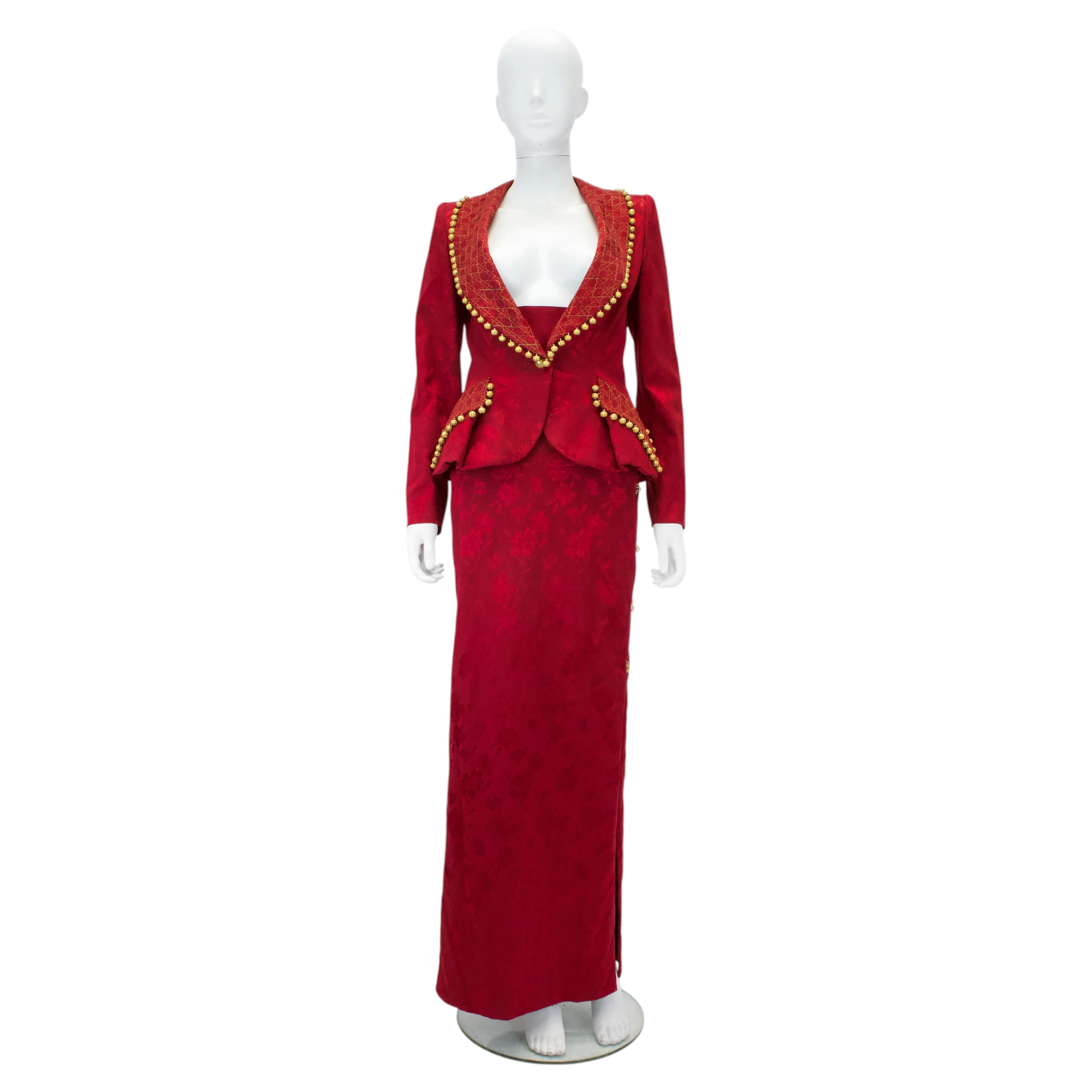 Christian Dior von John Galliano – Laufsteg-Outfit, Herbst/Winter 1997