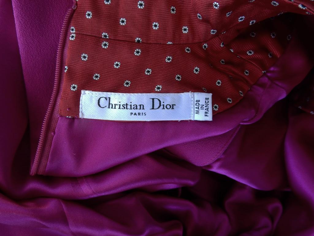 Christian Dior by John Galliano Runway Stylish Asian Inspired Dress For Sale 2