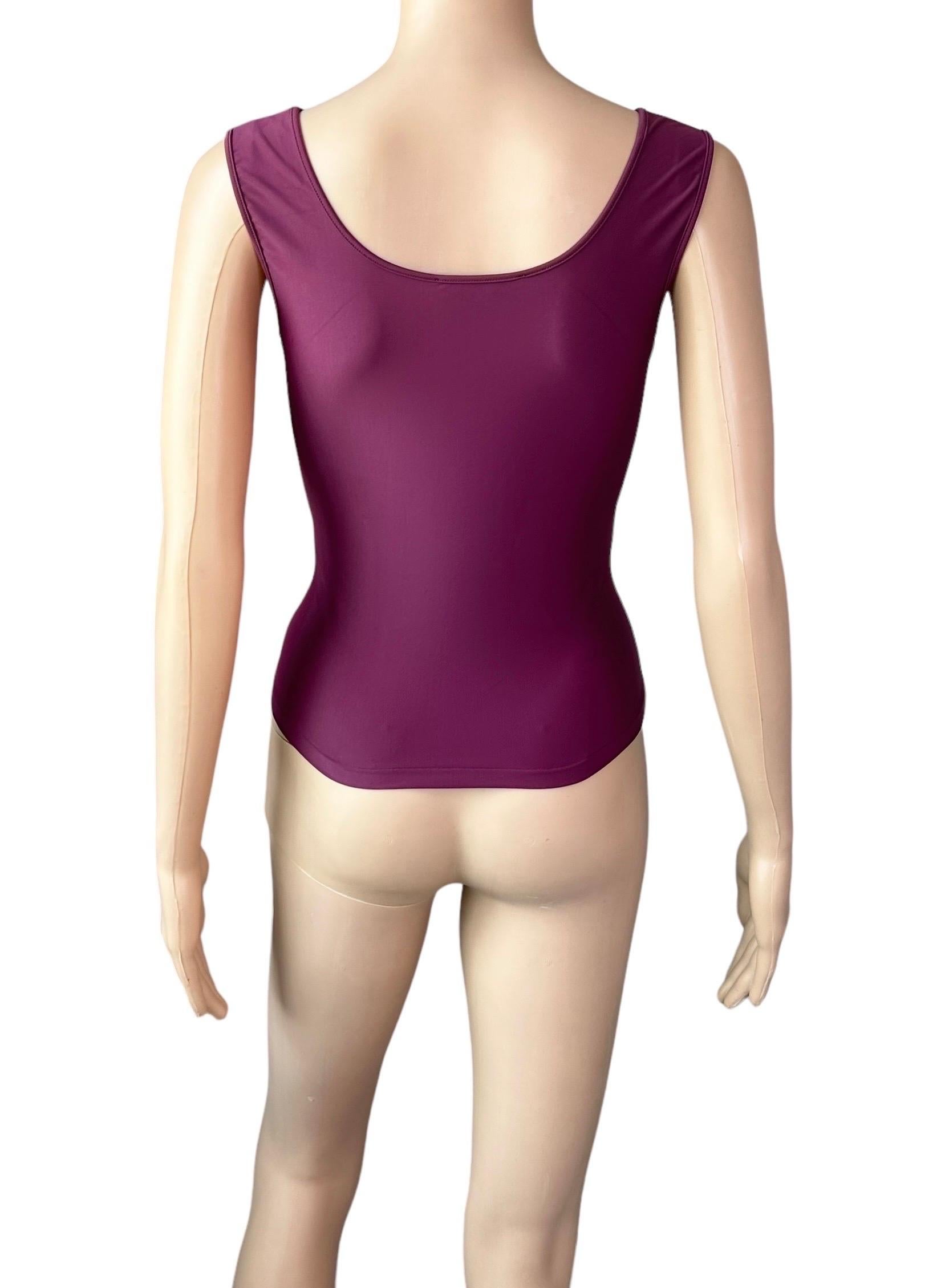 Christian Dior by John Galliano S/S 2001 Cutout Top For Sale 3