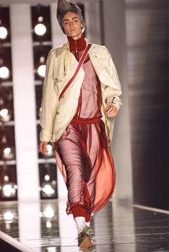 CHRISTIAN DIOR By JOHN GALLIANO S/S 2002 Runway Trench FR42