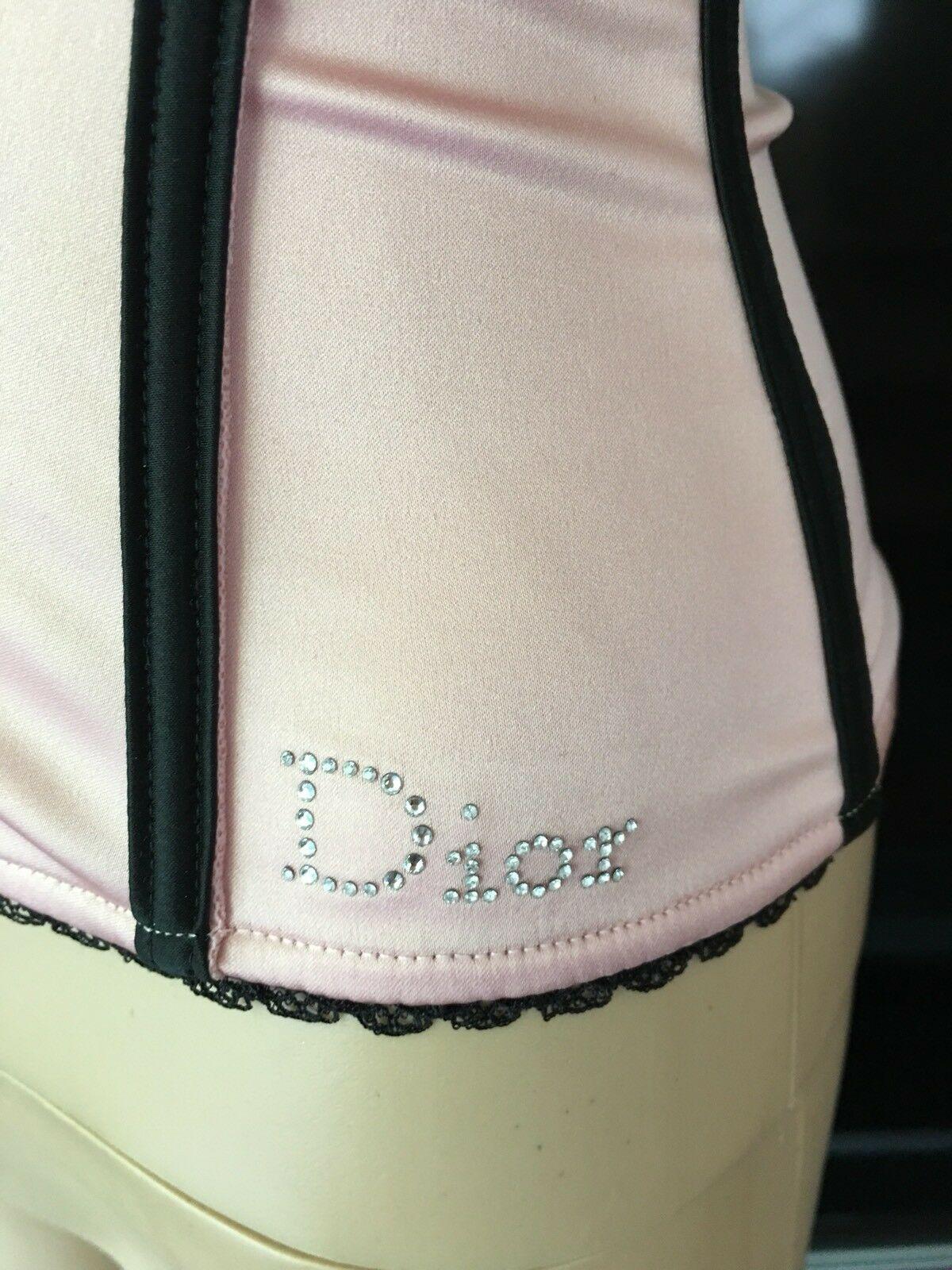 Women's Christian Dior By John Galliano S/S 2002 Unworn Bustier Top & Skirt 2 Piece Set