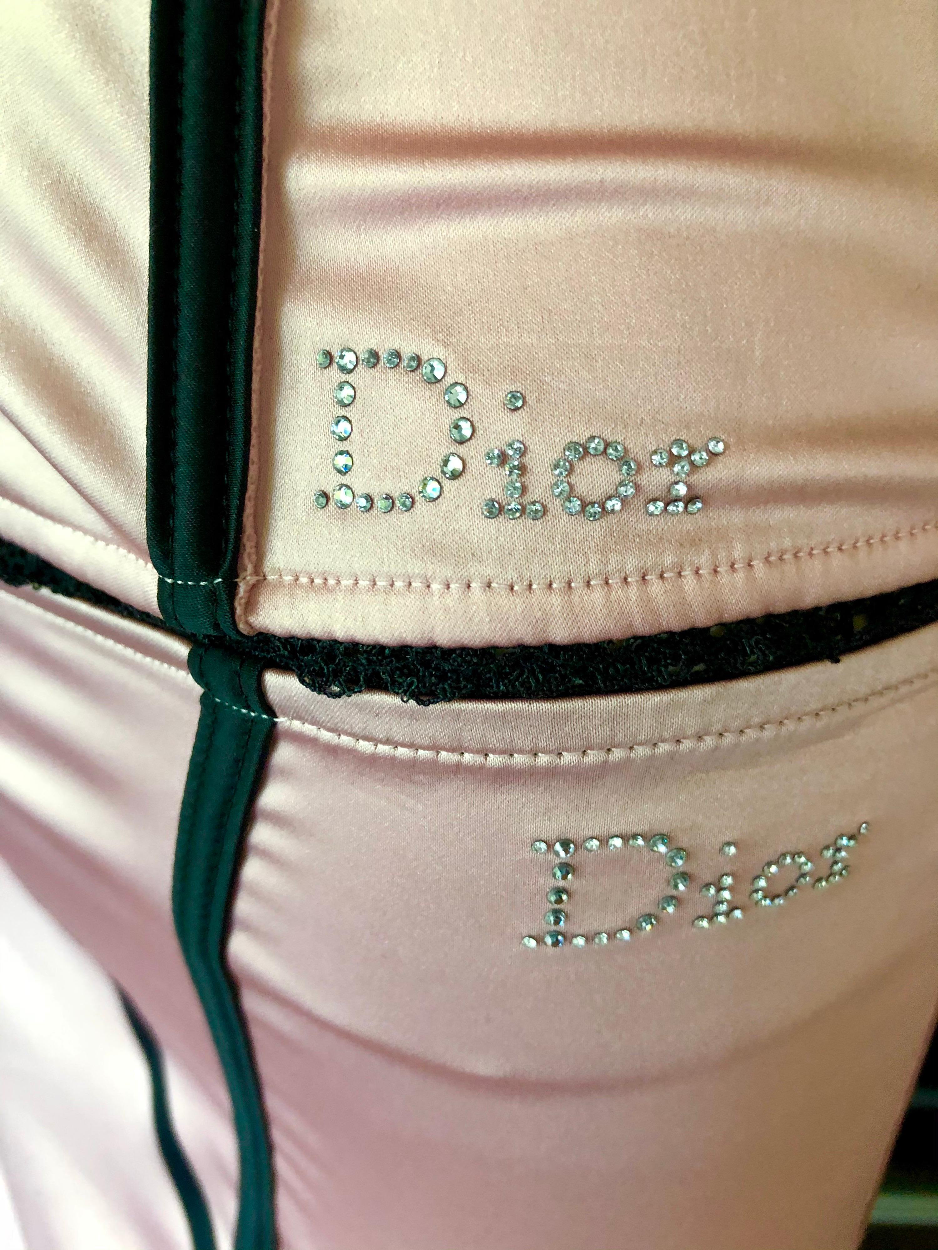 Christian Dior By John Galliano S/S 2002 Unworn Bustier Top & Skirt 2 Piece Set 1