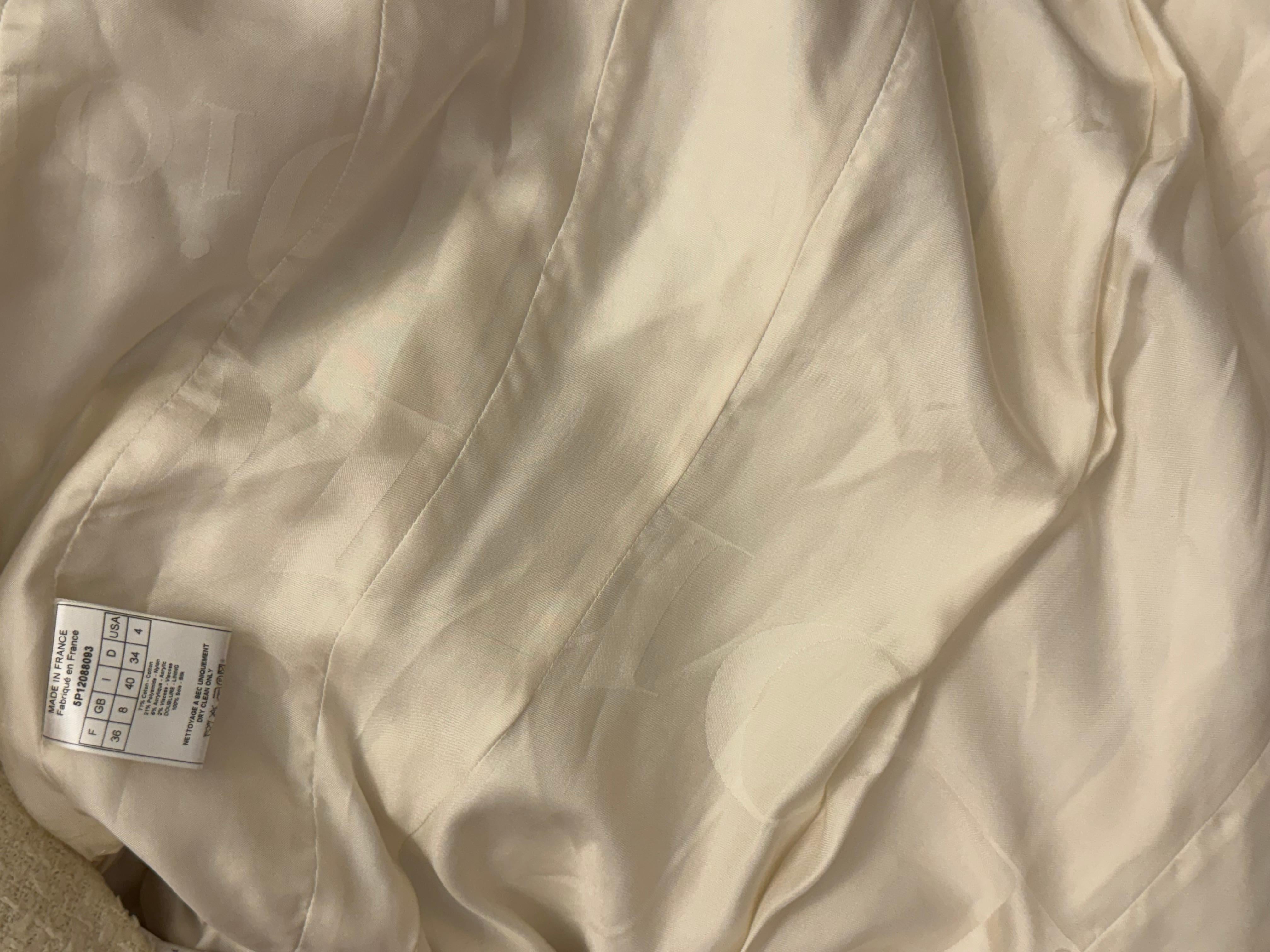 Cappotto in tweed d'archivio John Galliano for Christian Dior P/E 2005 in vendita 5