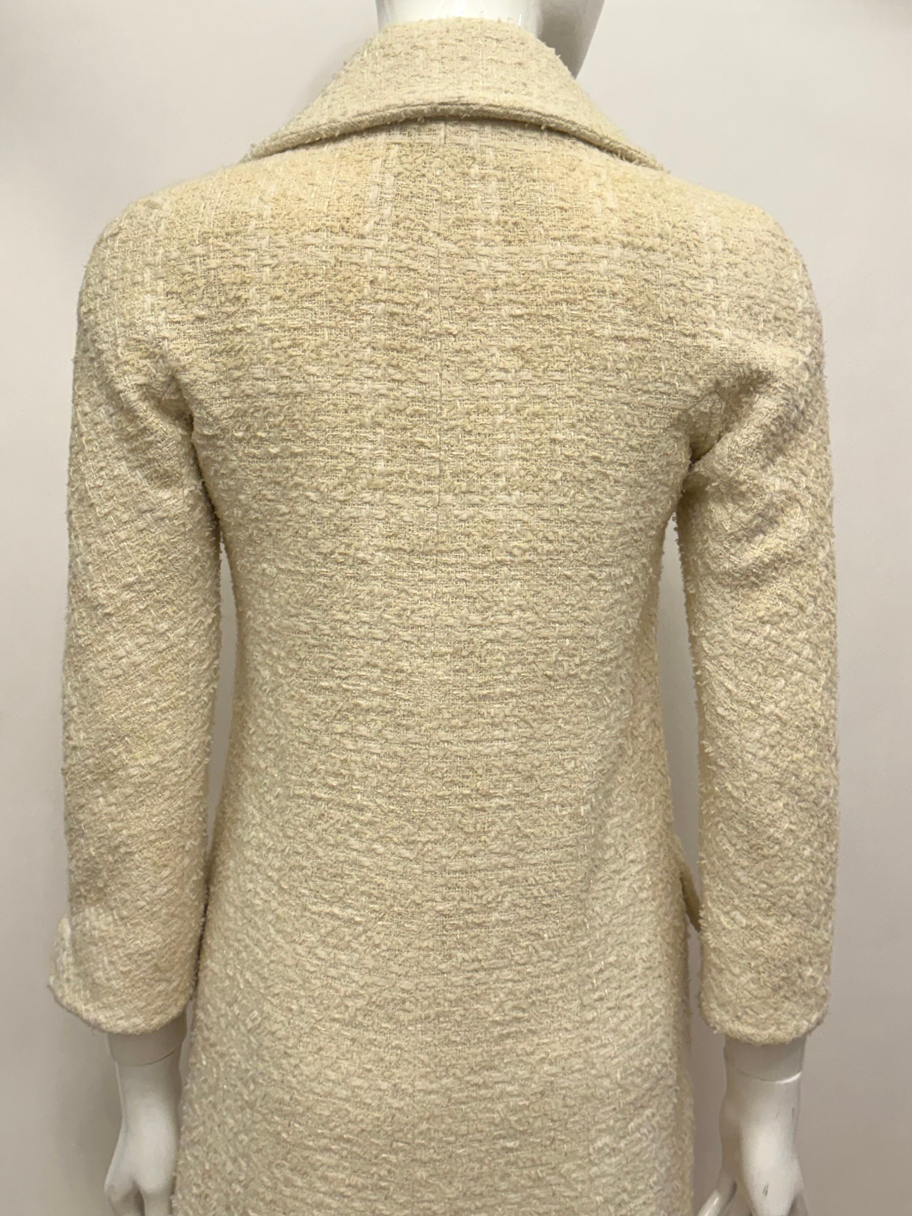 Cappotto in tweed d'archivio John Galliano for Christian Dior P/E 2005 in vendita 3