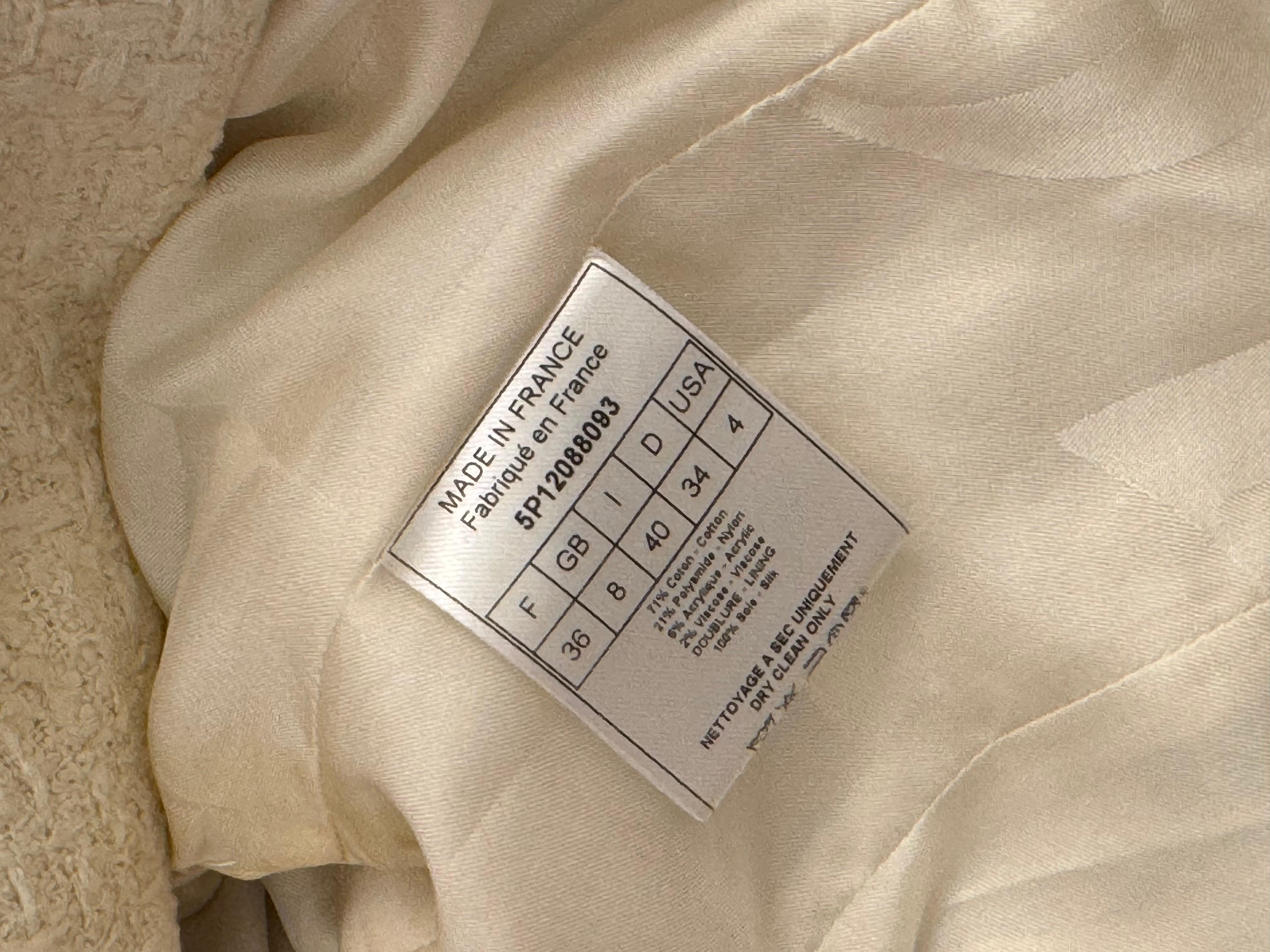 Cappotto in tweed d'archivio John Galliano for Christian Dior P/E 2005 in vendita 4