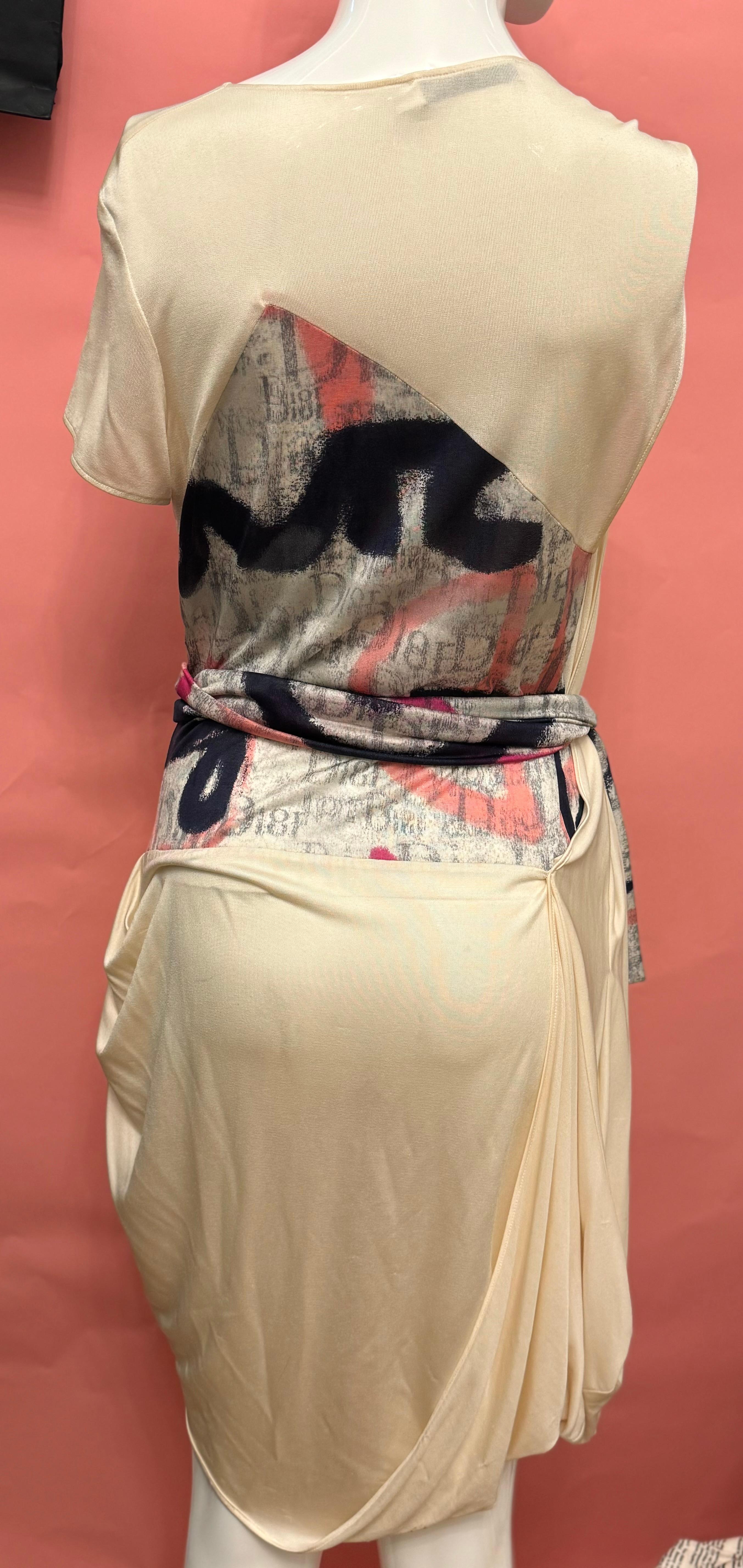 Robe de cocktail en soie Christian Dior by John Galliano S/S 2007 en vente 1