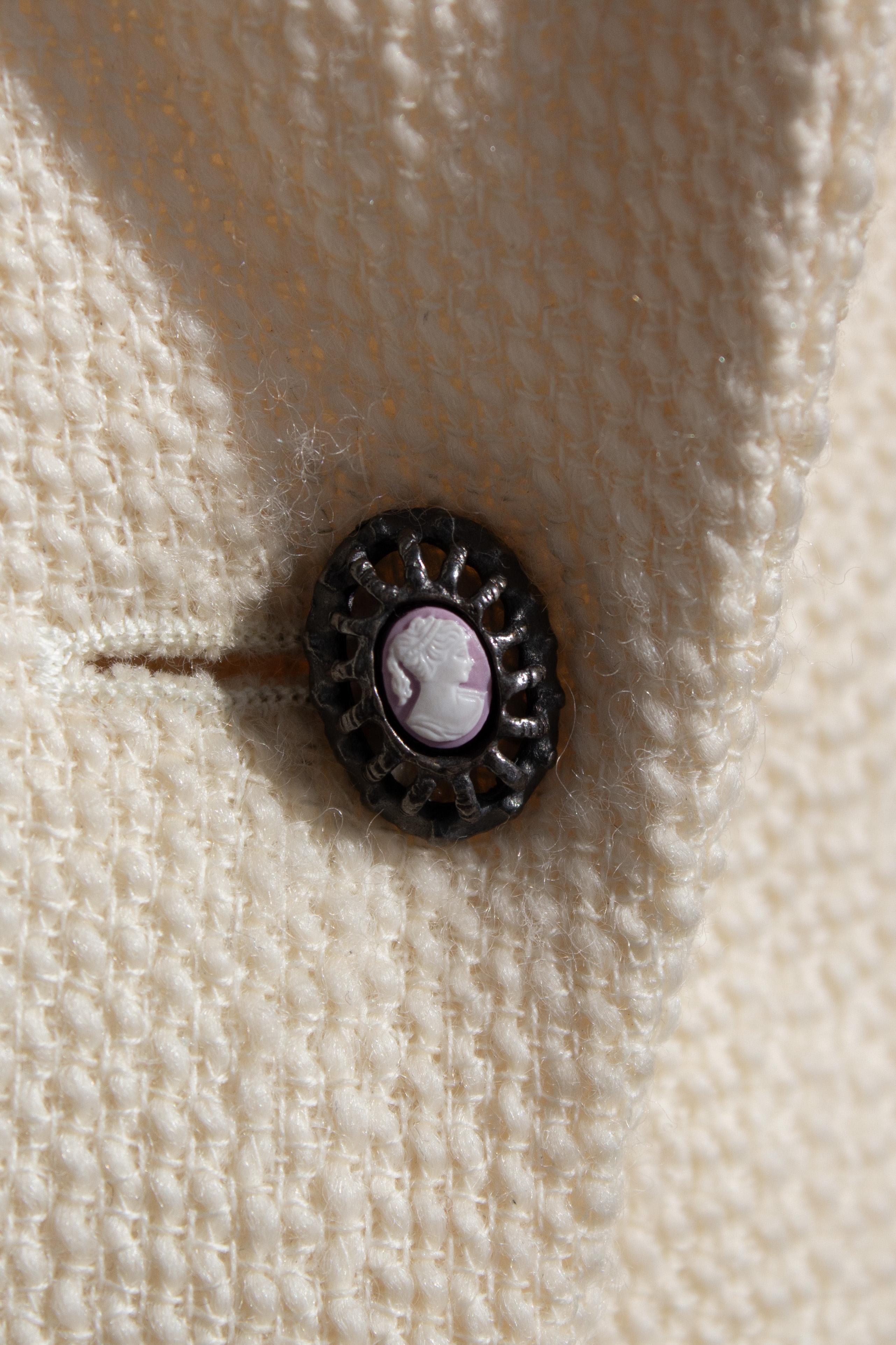 Christian Dior by John Galliano S/S1998 In a Boudoir Mood Lace Ivory Jacket im Angebot 3