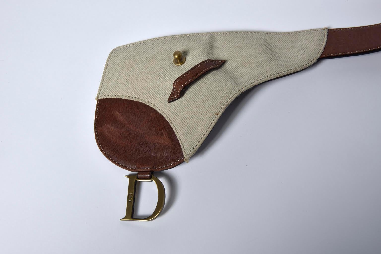 dior saddle belt bag