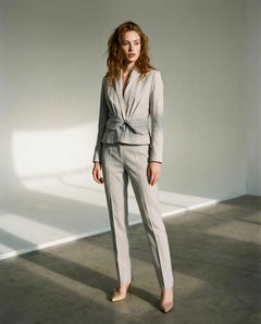Christian Dior by John Galliano Sculptural Wrap-Waist Tailored Suit, Late 1990s