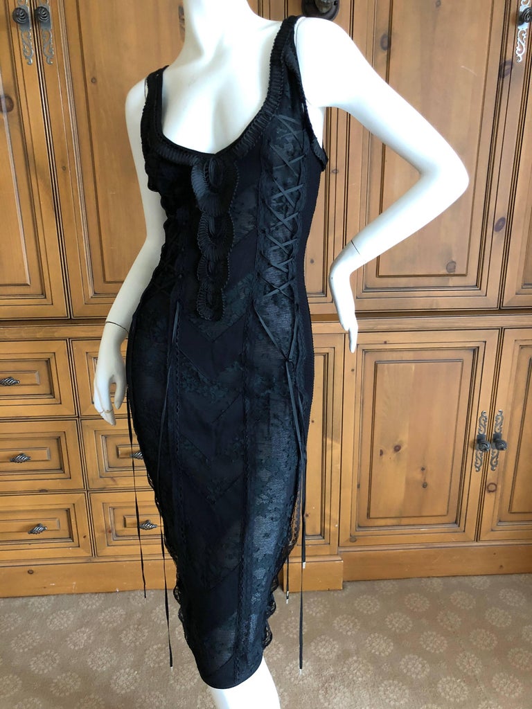 sheer dior dress