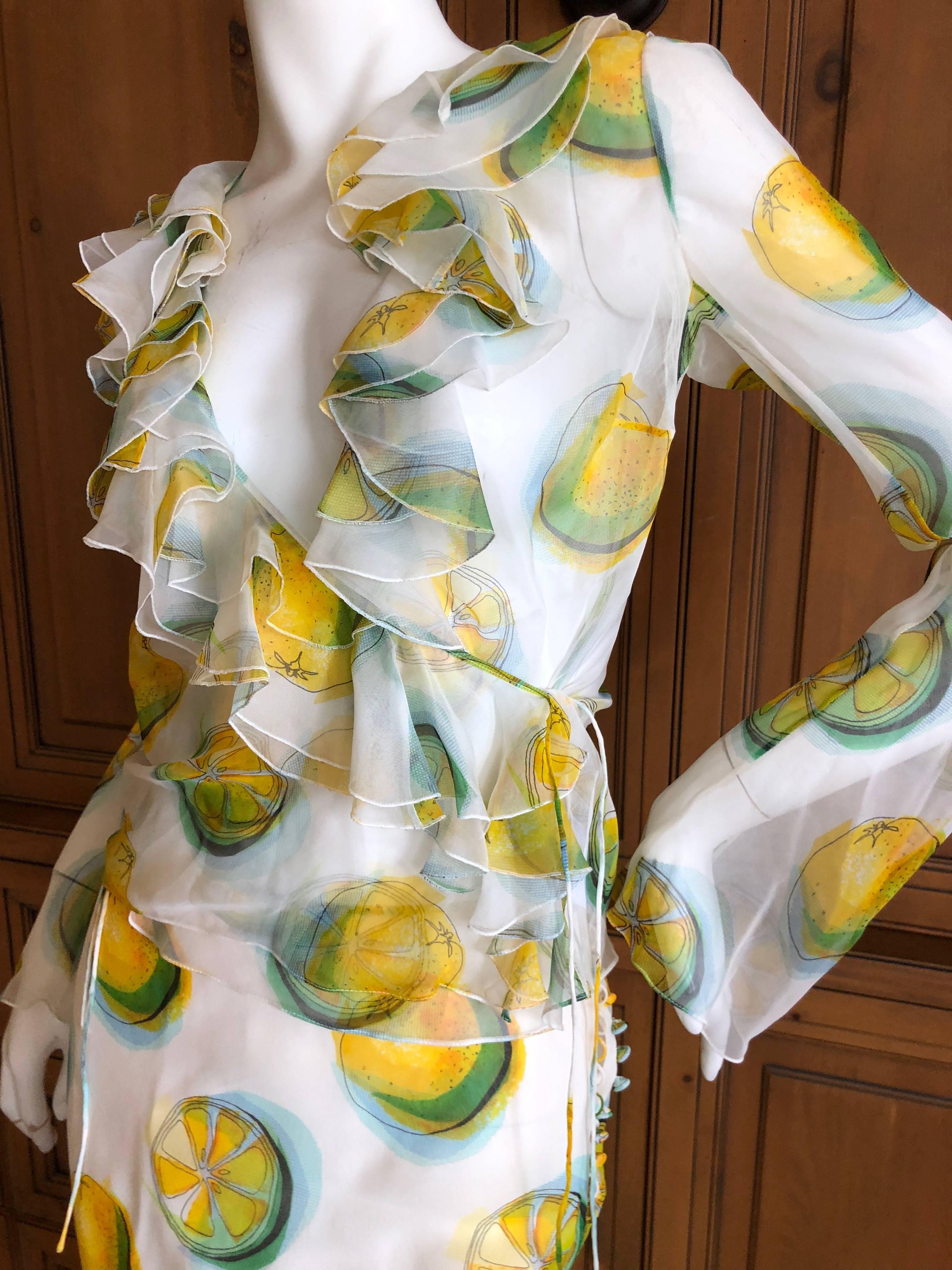 dior lemon dress