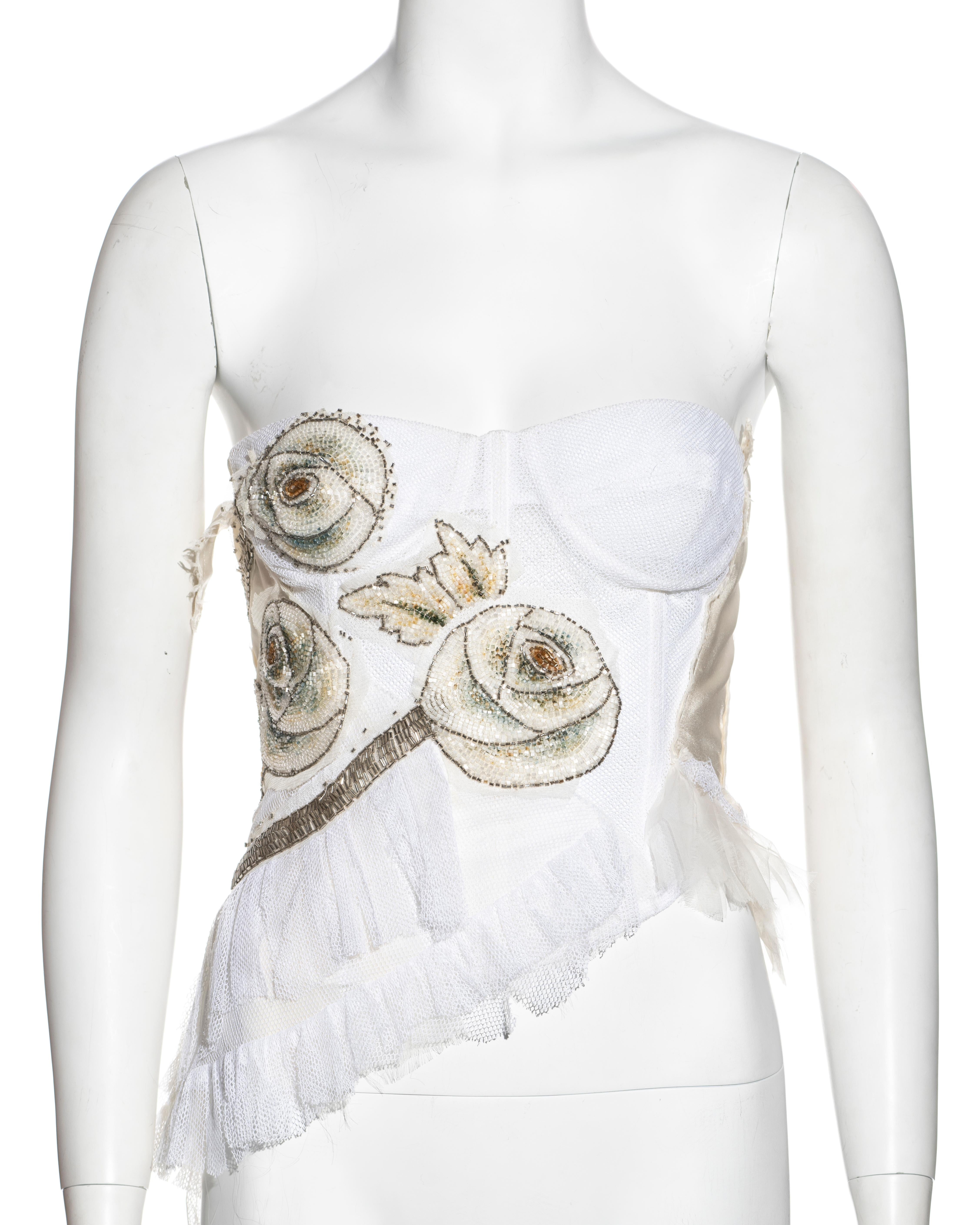 embellished corset top