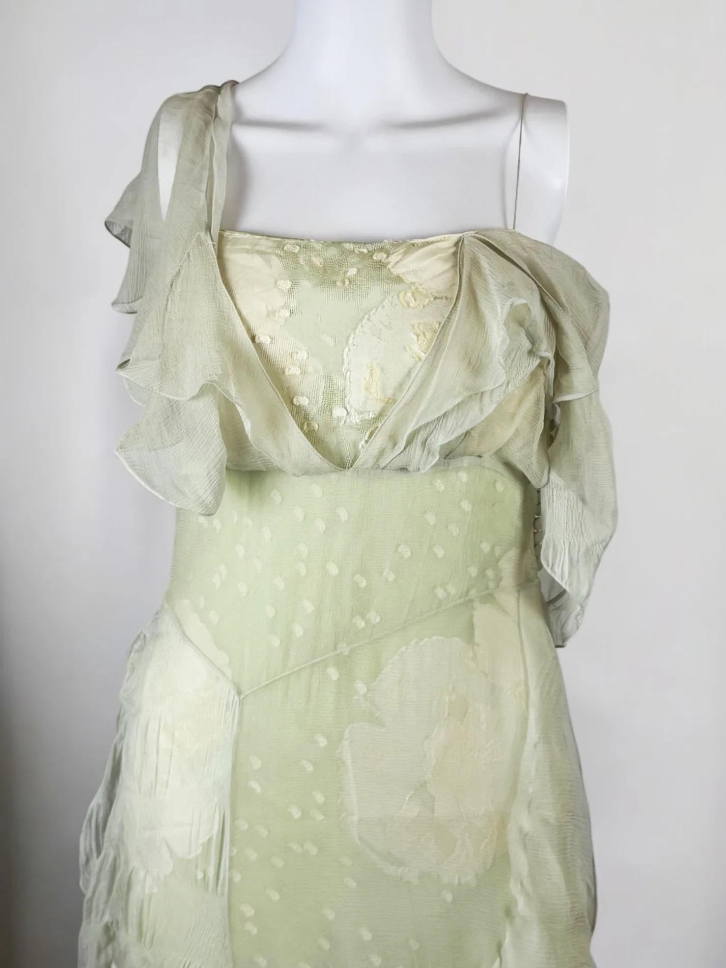 Christian Dior by John Galliano Silk Dress, 2006 In Fair Condition In Marlborough, GB