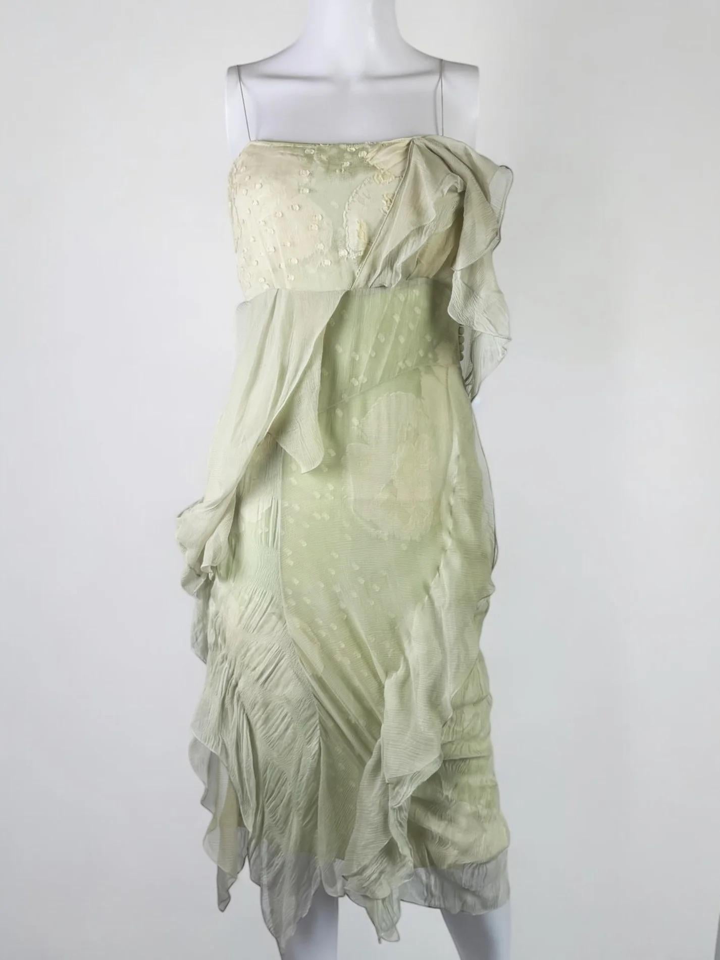 Women's or Men's Christian Dior by John Galliano Silk Dress, 2006