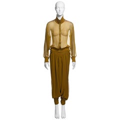Christian Dior by John Galliano Silk Crêpon Chiffon Tracksuit, SS 2002