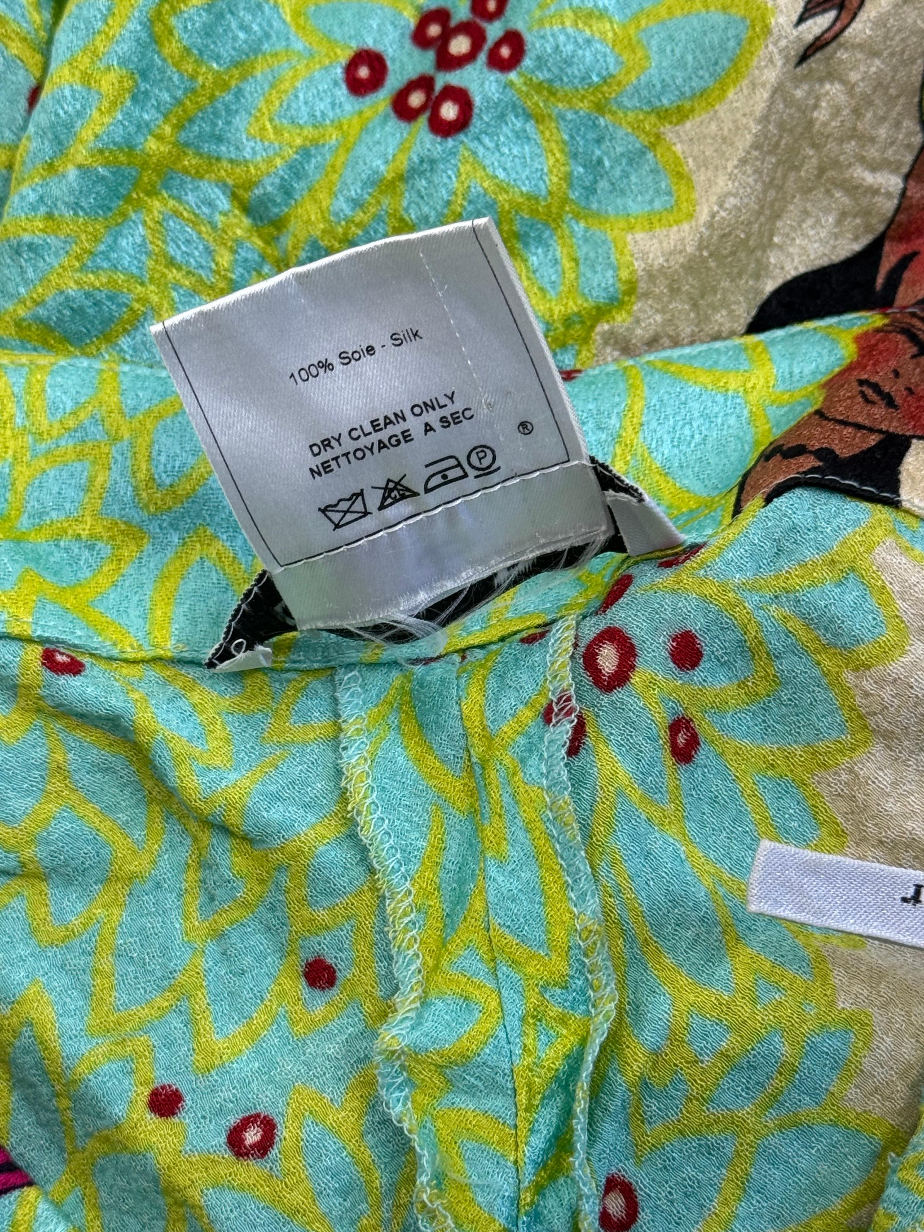 Pantaloni in seta di John Galliano for Christian Dior, 2002 in vendita 4