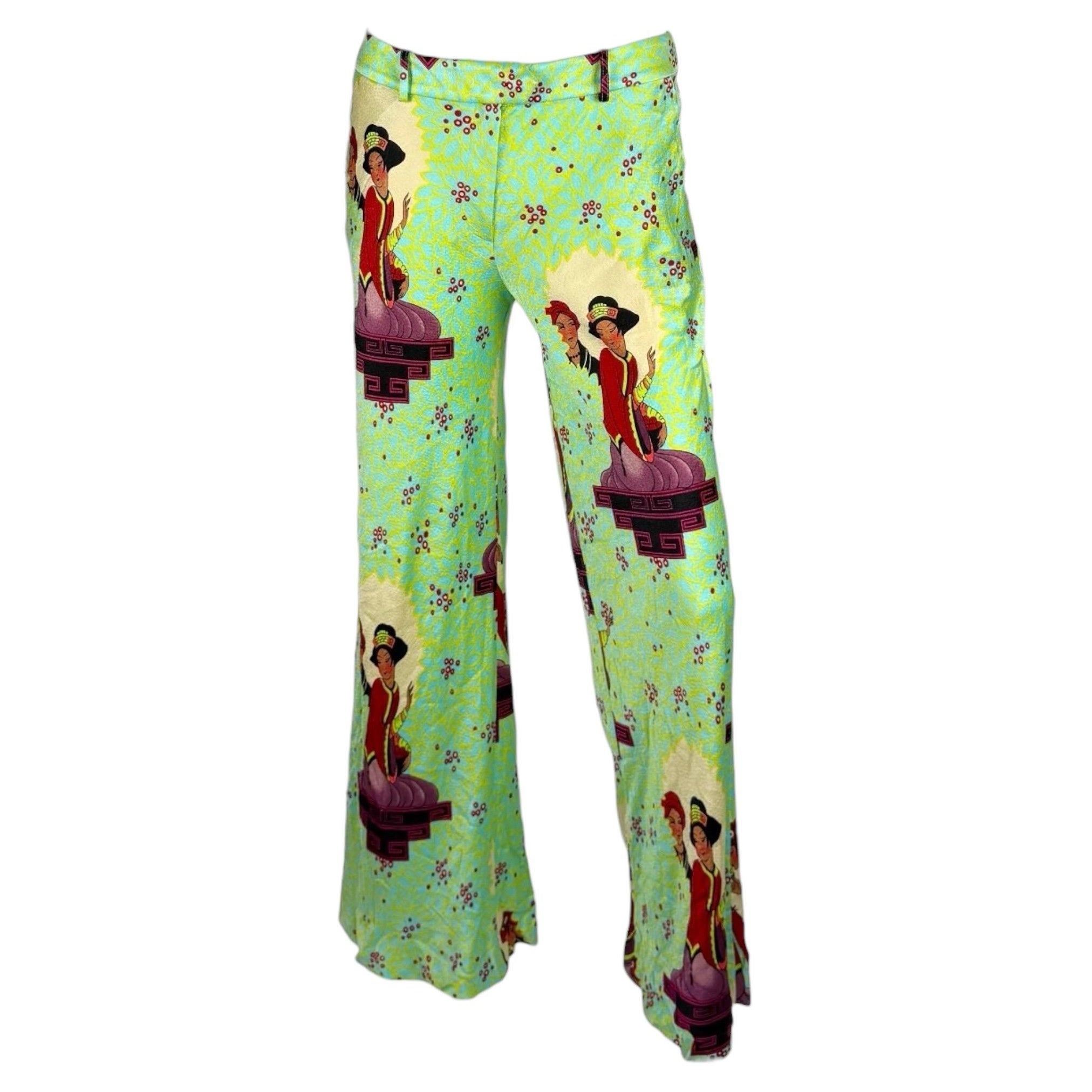 Pantaloni in seta di John Galliano for Christian Dior, 2002 in vendita