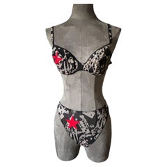 christian dior by john galliano – spring 2001 poker star lingerie set