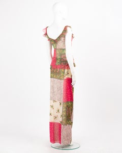 Christian Dior by John Galliano Spring 2004 Silk & Cotton Paisley Skirt set