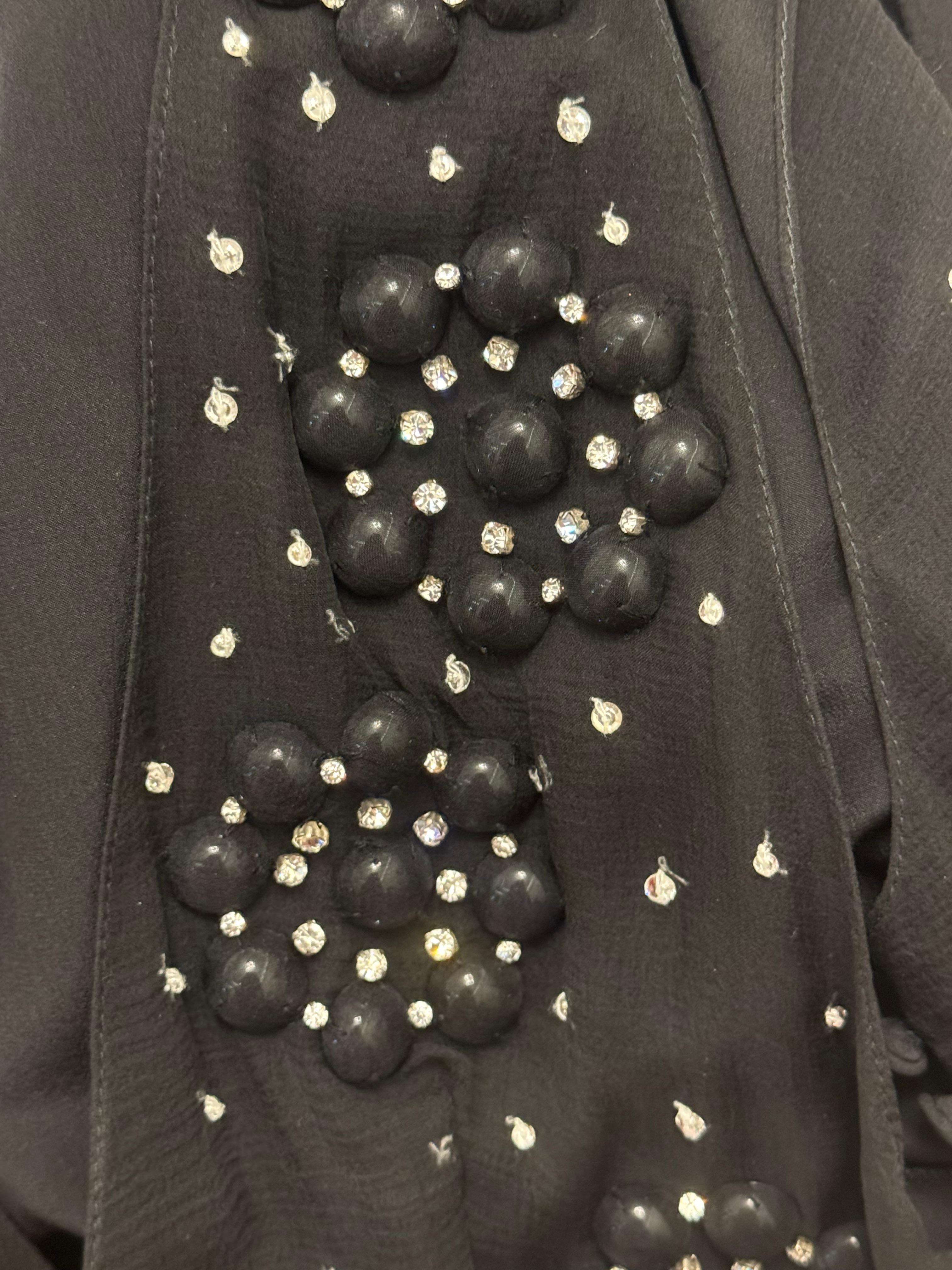 Robe de cocktail en mousseline de soie Christian Dior by John Galliano Spring 2007 en vente 9