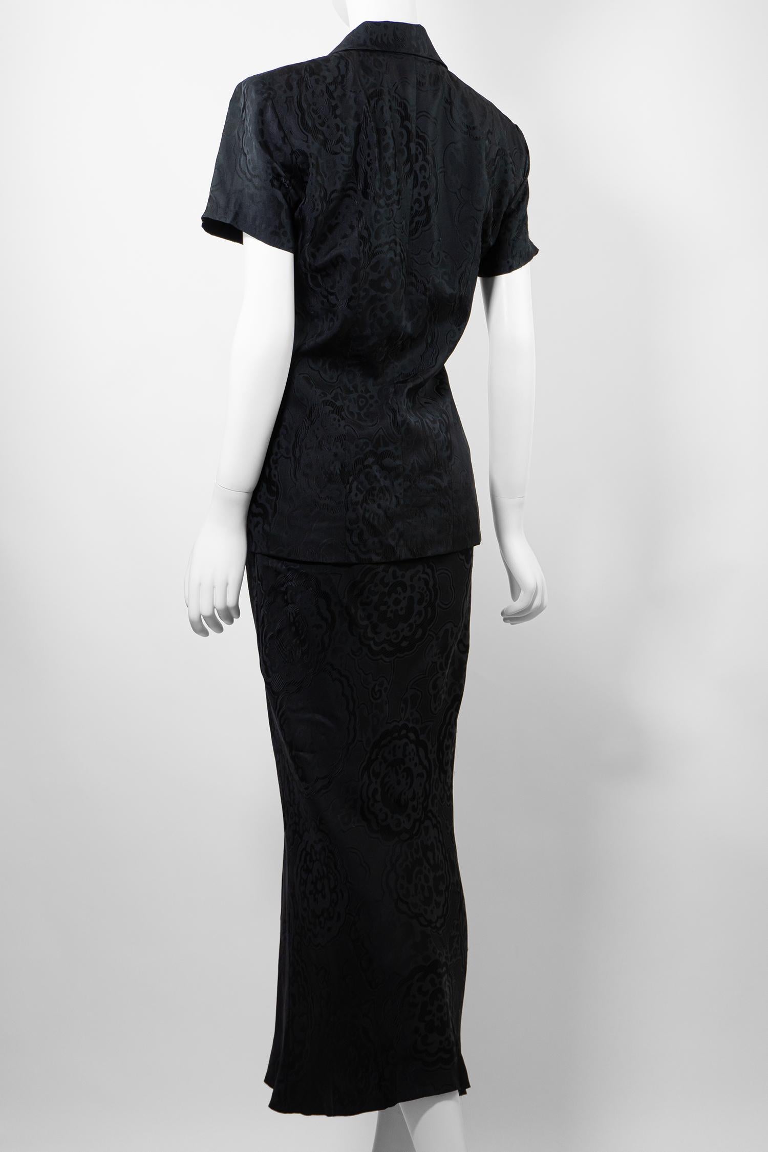 Women's Christian Dior by John Galliano Spring Summer 1999 Rare Silk Ensemble