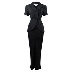 Christian Dior by John Galliano Spring Summer 1999 Rare Silk Ensemble