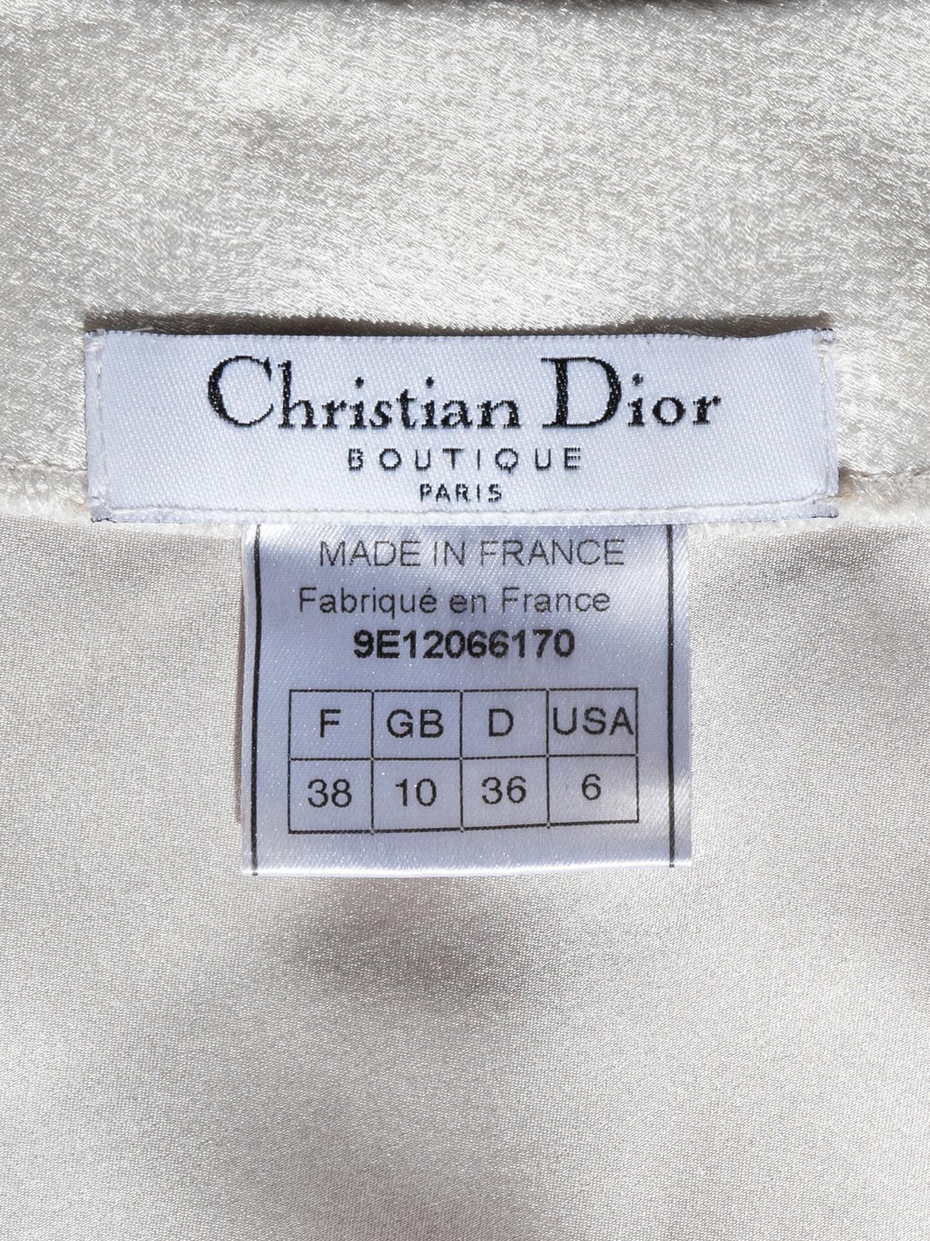 Christian Dior by John Galliano tricolour bias-cut evening dress, ss 1999 For Sale 7