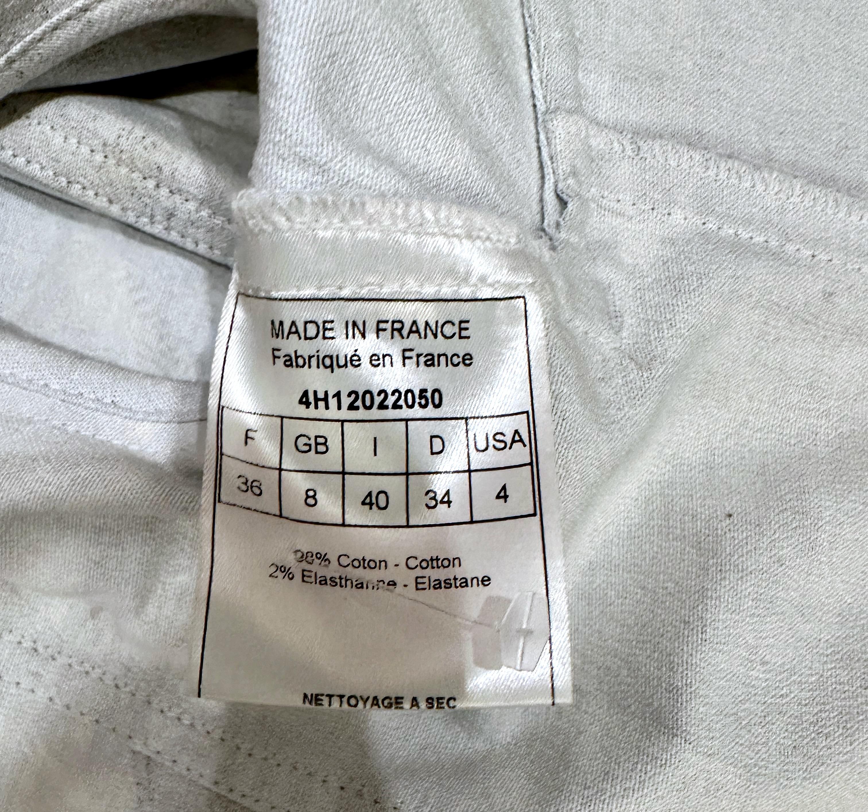 Christian Dior by John Galliano Chaqueta con estampado vaquero trampantojo en venta 5