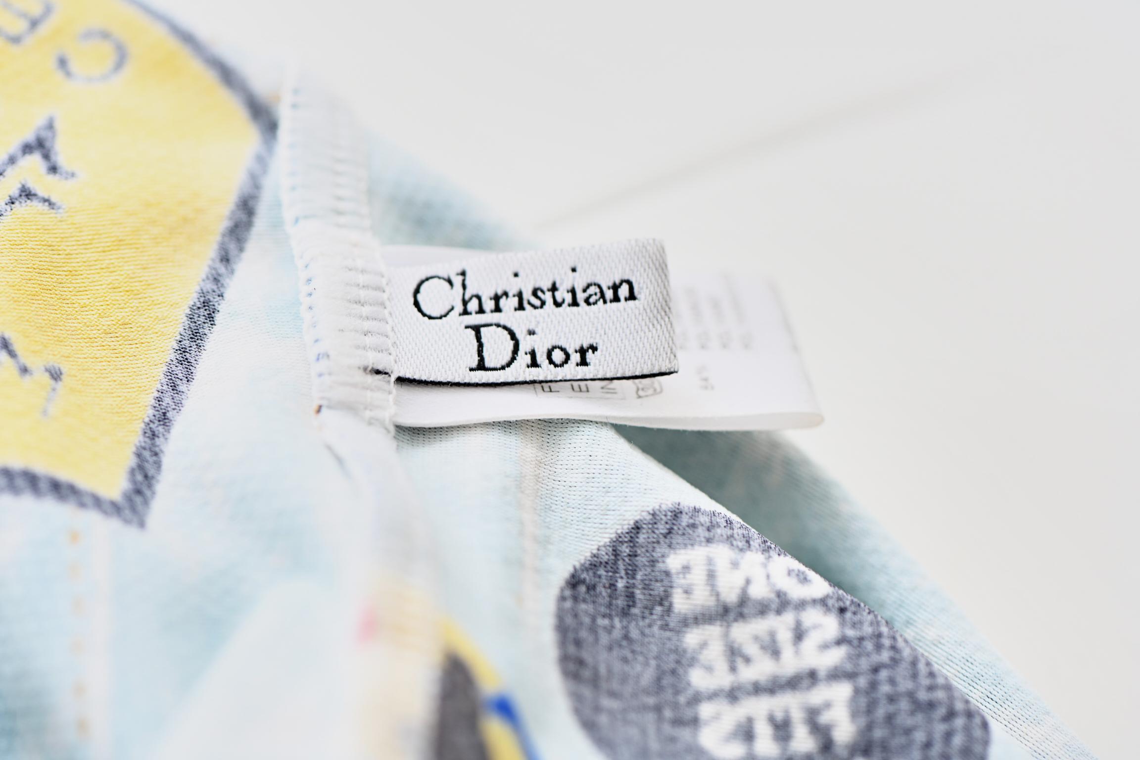 Christian Dior by John Galliano Trompe L'Oeil Denim Swimsuit, Fall-Winter 2001 2