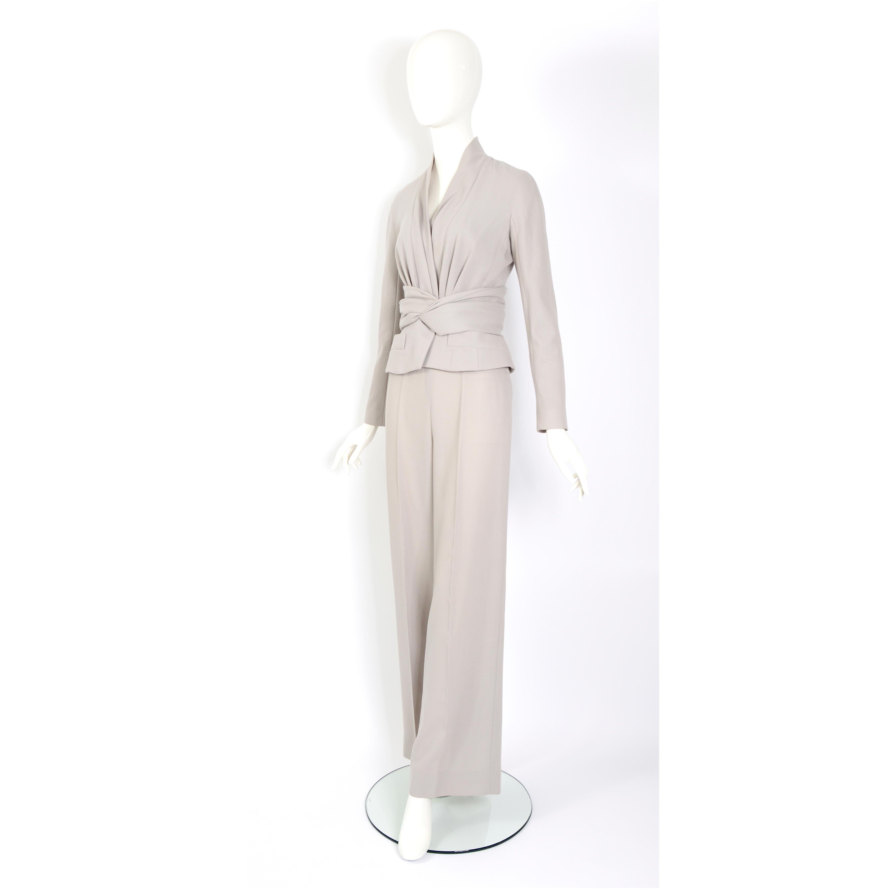 Christian Dior by John Galliano vintage 2008 ready to wear suit In Excellent Condition For Sale In Antwerp, BE
