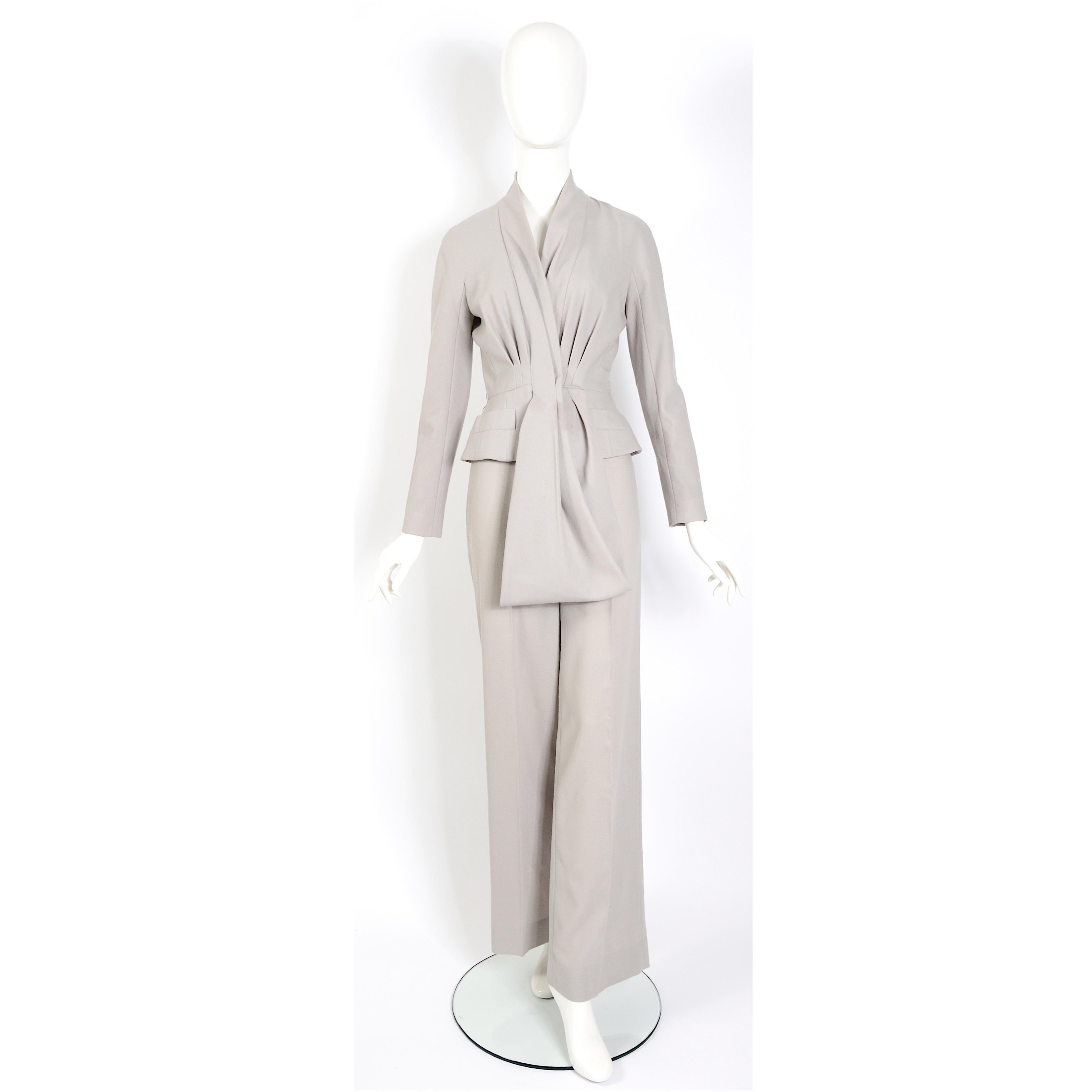 Christian Dior by John Galliano vintage 2008 ready to wear suit For Sale 4