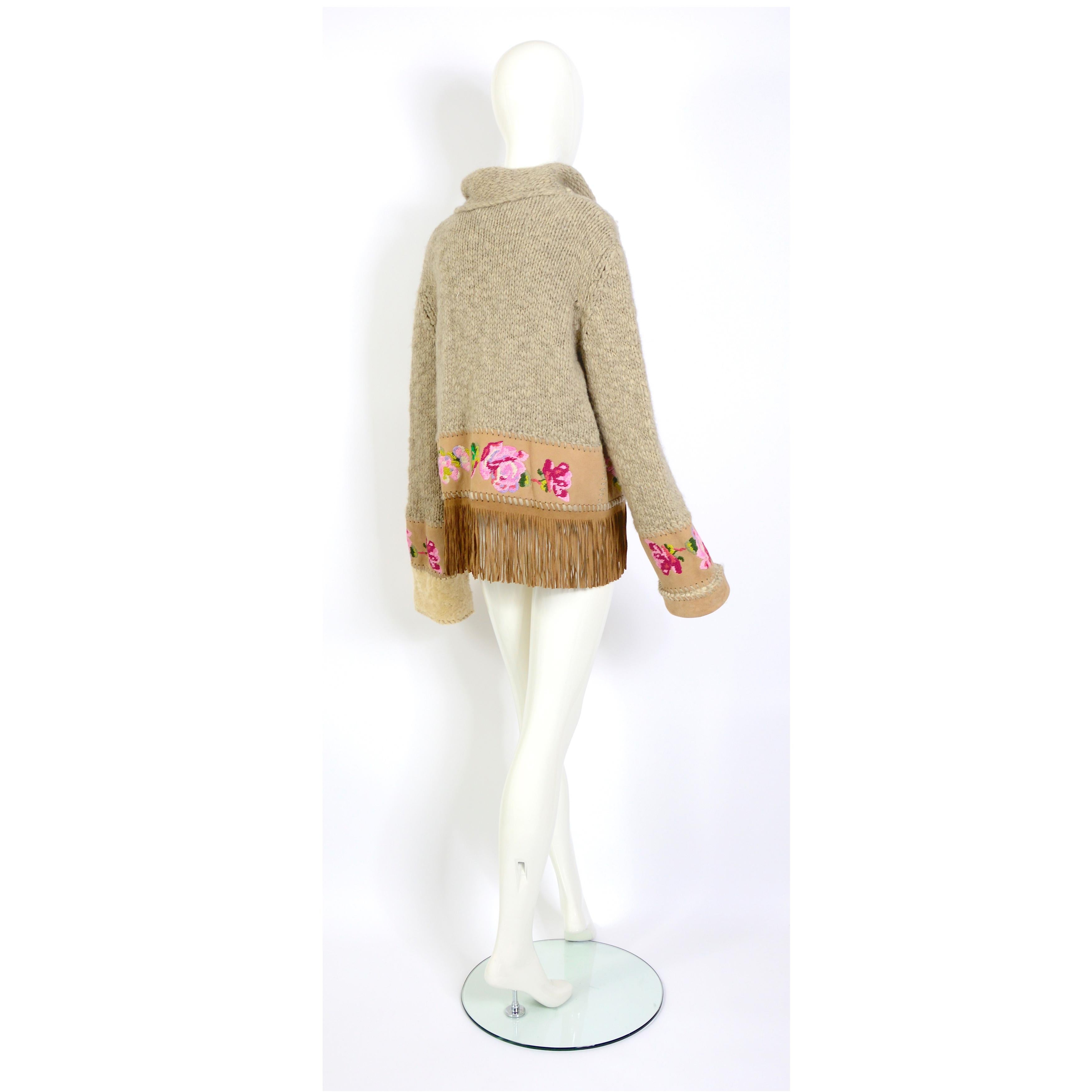 vintage christian dior cardigan