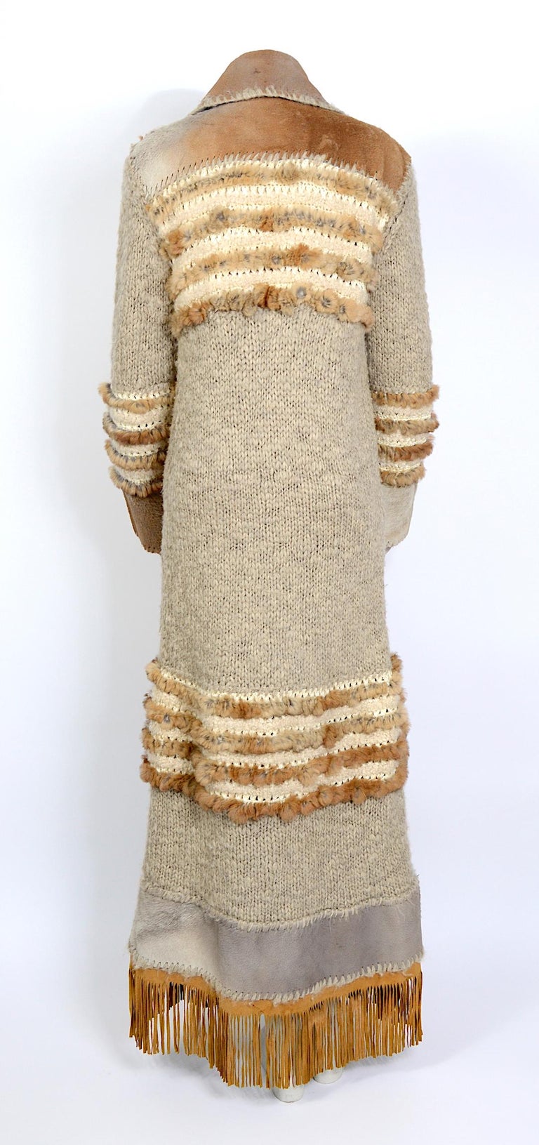 Christian Dior by John Galliano vintage fall 2000 yak cashmere knit and ...