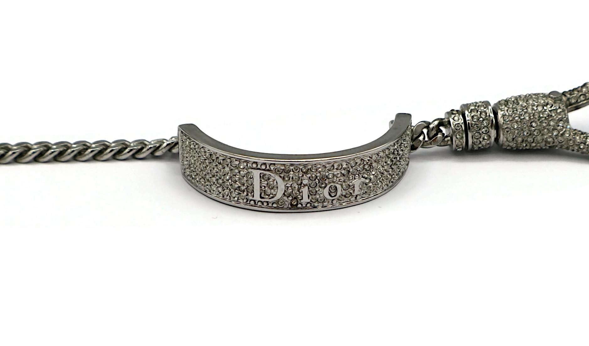 CHRISTIAN DIOR by JOHN GALLIANO Vintage Juwelen-Karabiner-Armband im Angebot 1
