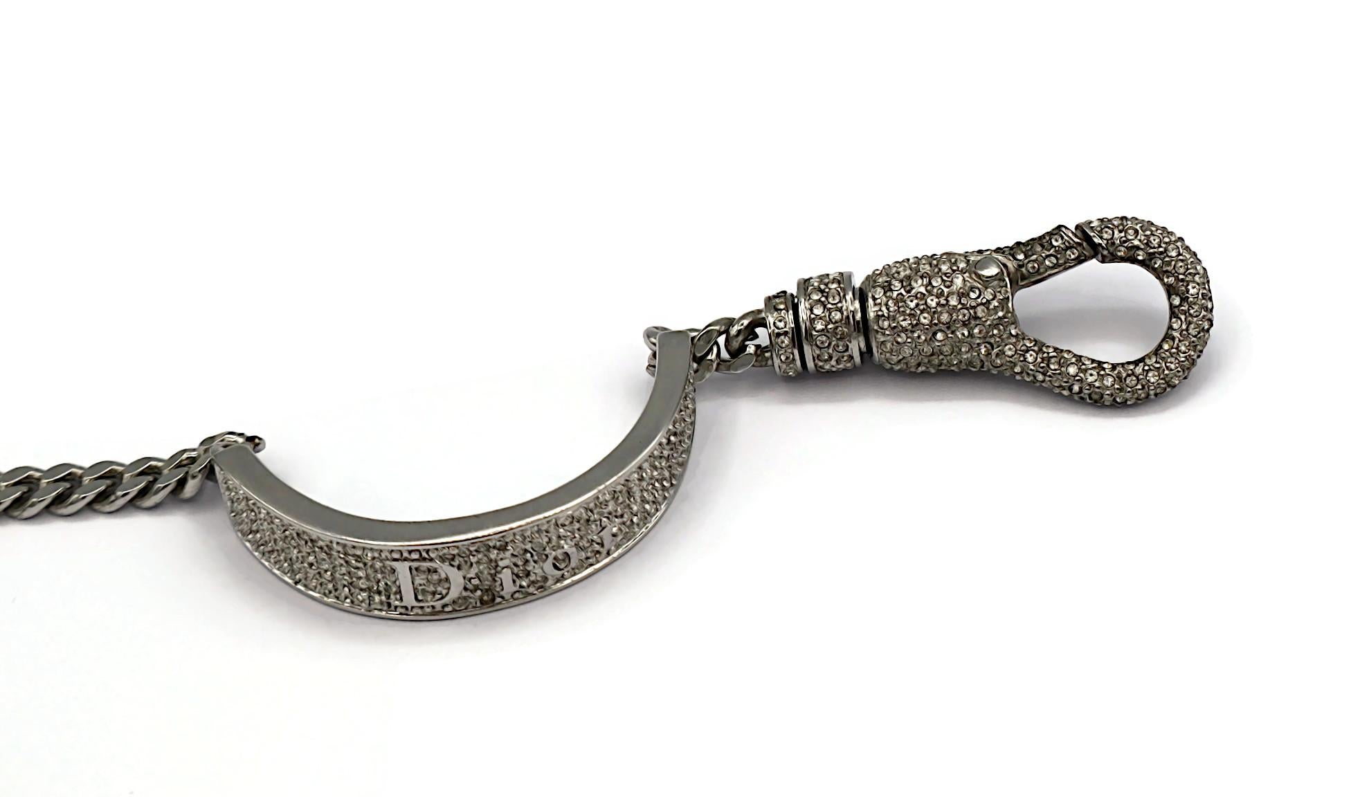 CHRISTIAN DIOR by JOHN GALLIANO Vintage Juwelen-Karabiner-Armband im Angebot 2