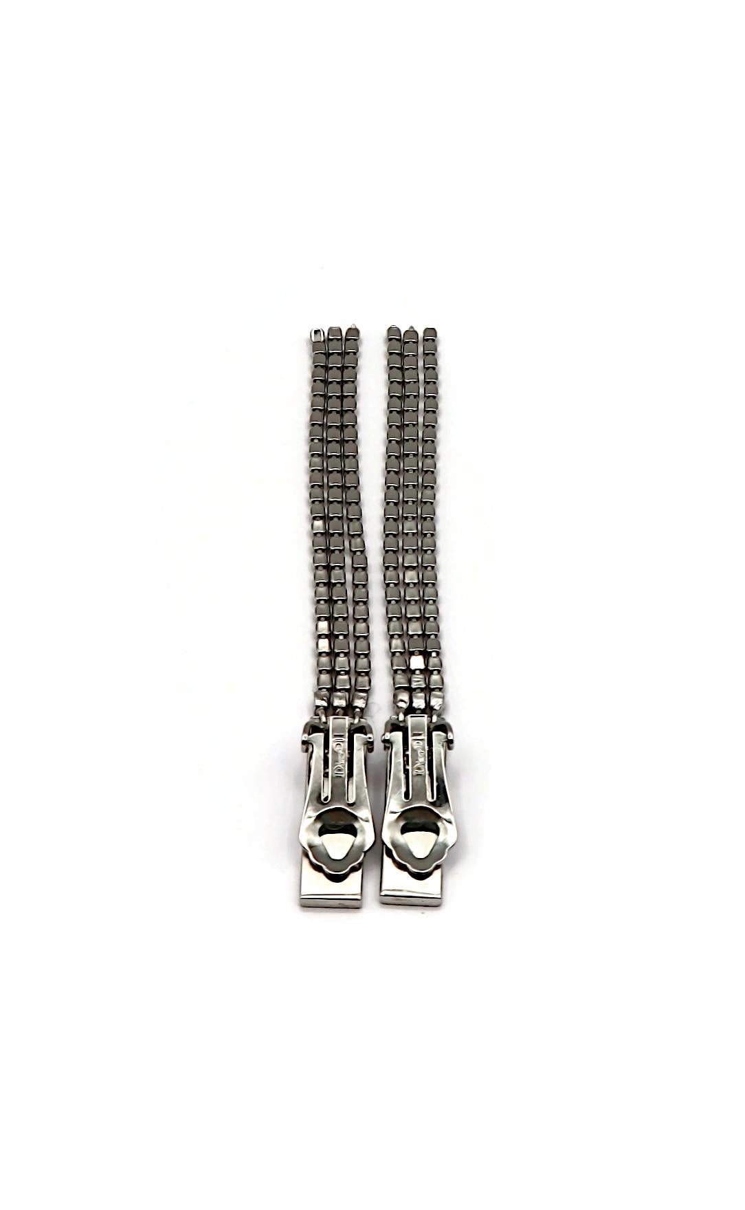 CHRISTIAN DIOR by JOHN GALLIANO Pendientes de clip rasta vintage enjoyados en venta 3
